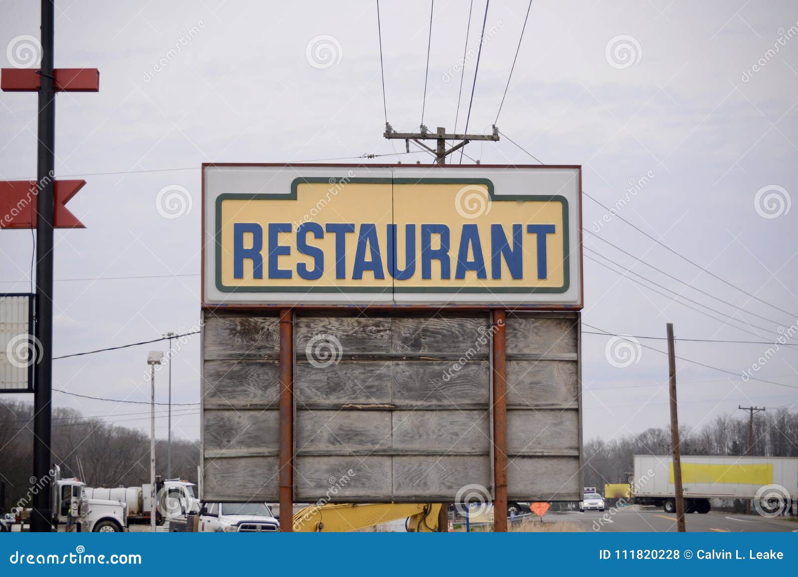 Restaurant on the Roadside editorial stock photo. Image of cookout