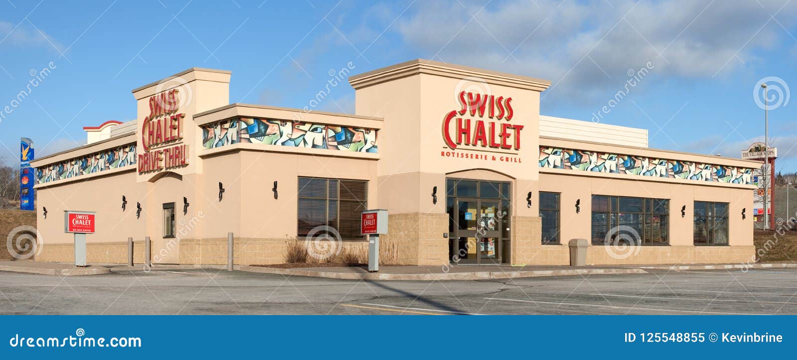 Restaurant Suisse De Chalet Image éditorial Image du construction