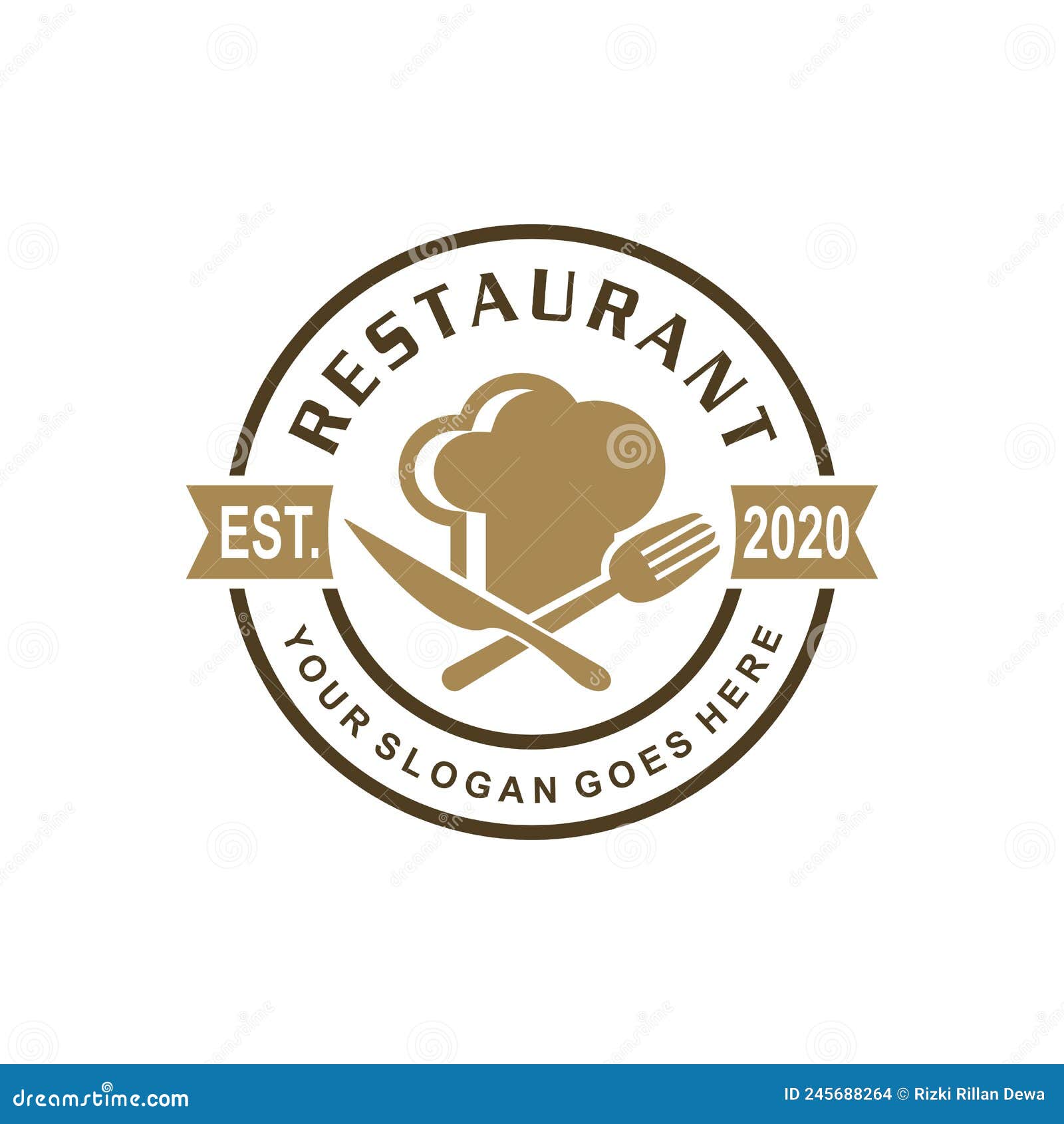 Restaurant Vector , Food Logo Vector Stock Illustration - Illustration ...