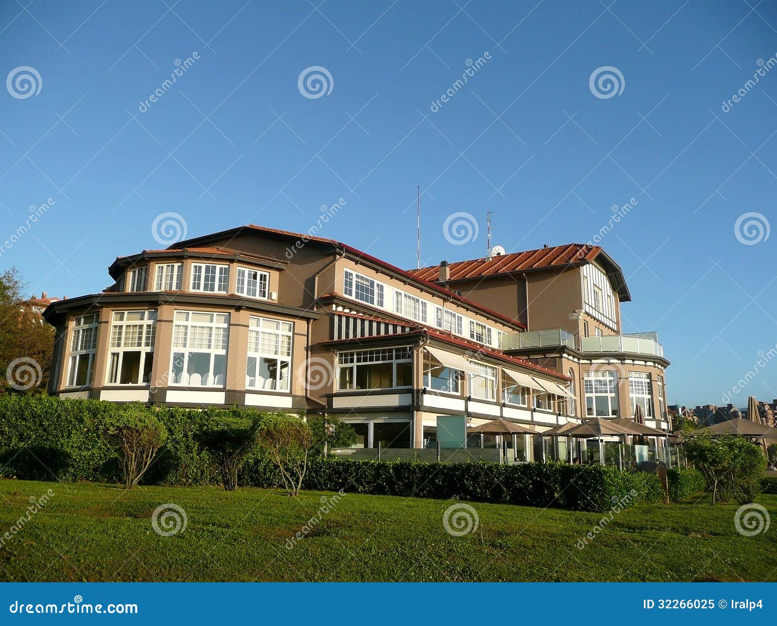 Restaurante do hotel em Getxo, país Basque, Espanha