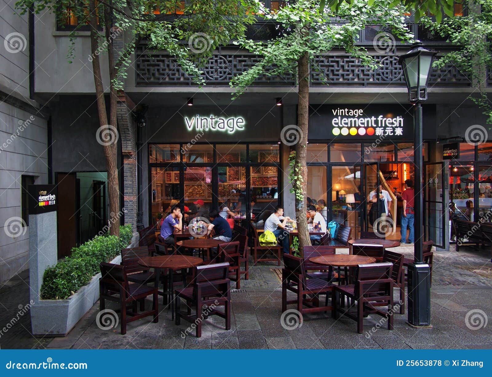 Restaurants,Shanghai ,China Editorial Stock Photo Image of cafes