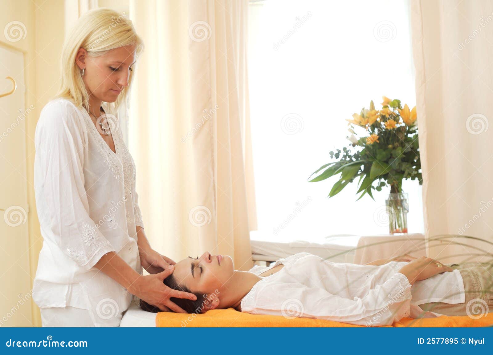 Restful Massage Stock Image Image Of Parlor Entrepreneur 2577895