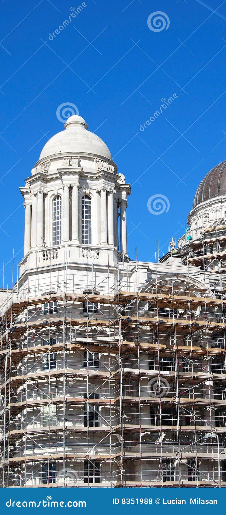 Restoration in Liverpool stock photo. Image of dome, preserve 8351988