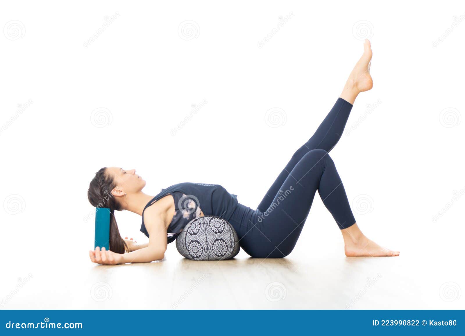 Yoga Bolster Set - Rectangular Yoga Bolster Pillow for Restorative Yoga,  Soft Me | eBay