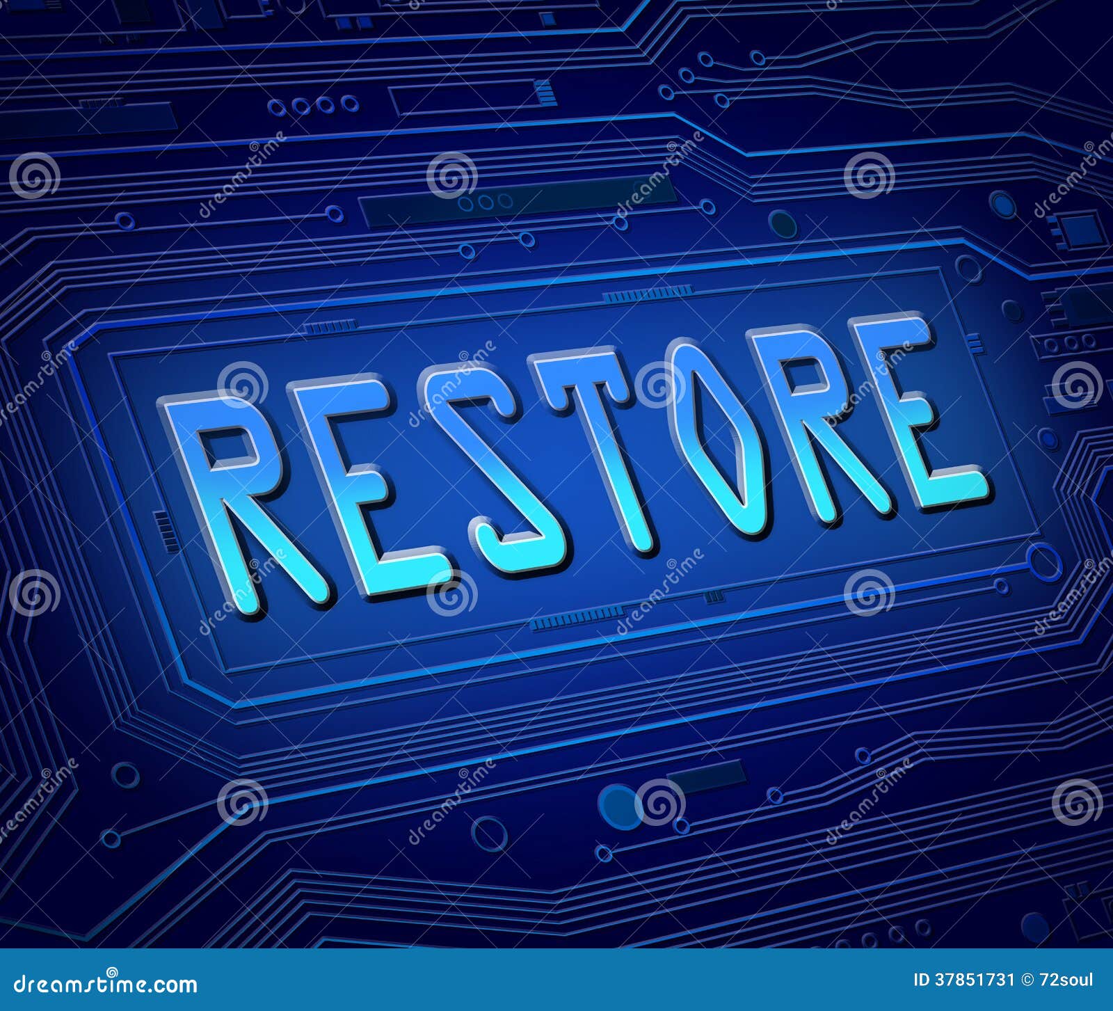 restore concept.