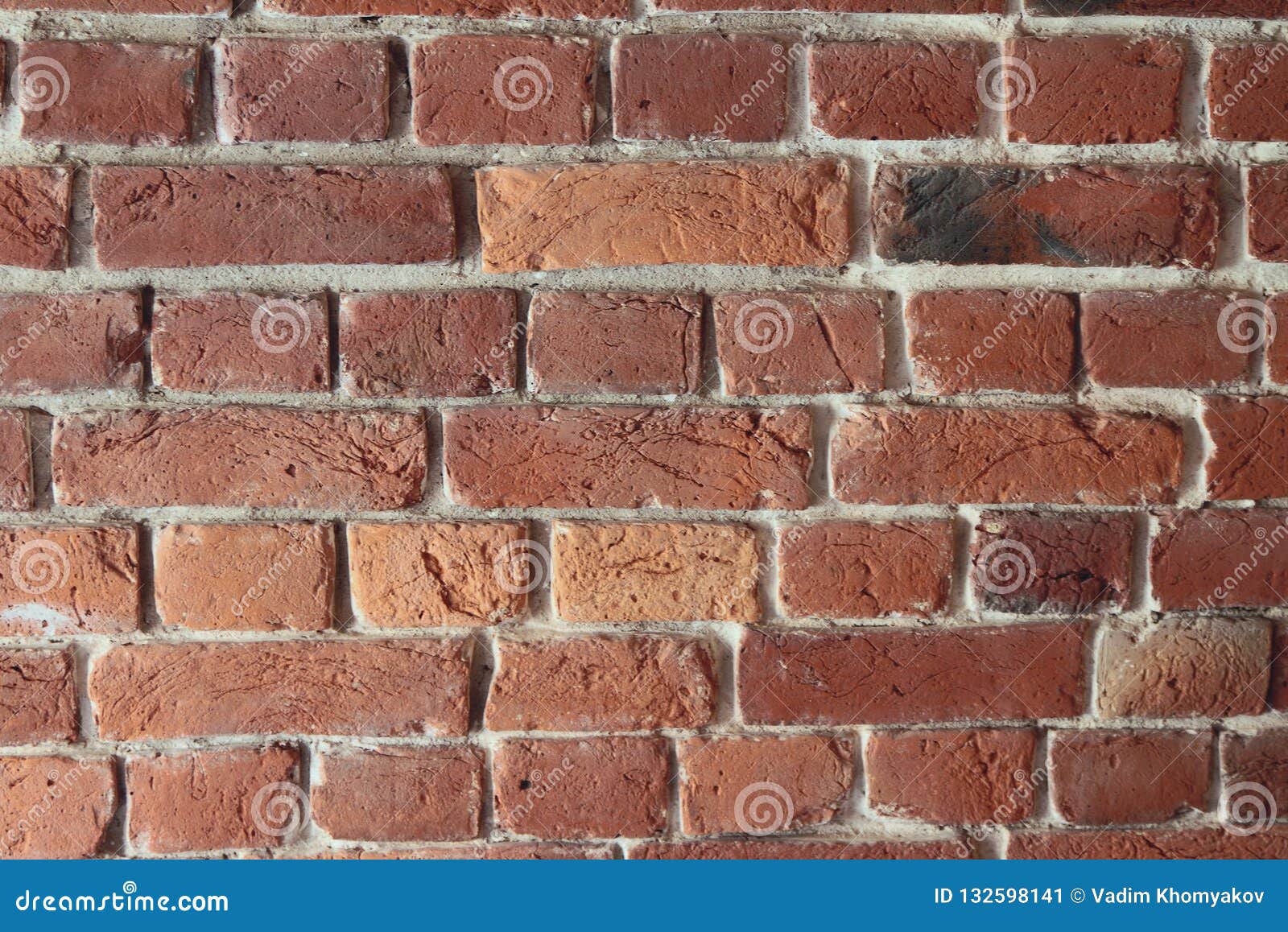 Restored Brick Wall. St. Petersburg, Russia Stock Image - Image of ...