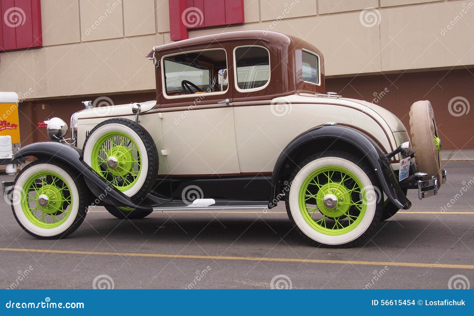 Restored Classic Vintage 1920 S Ford Editorial Stock Image - Image of