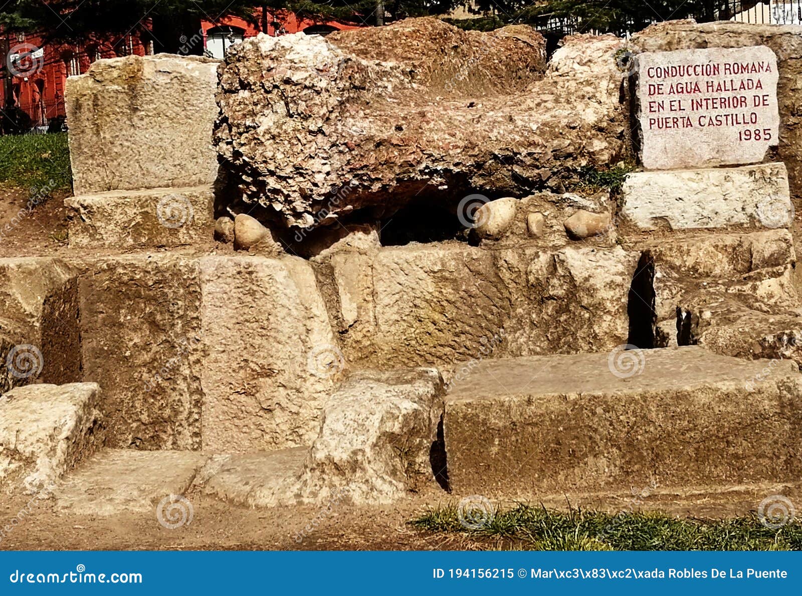 restos romanos en el parque del cid de leÃÂ³n