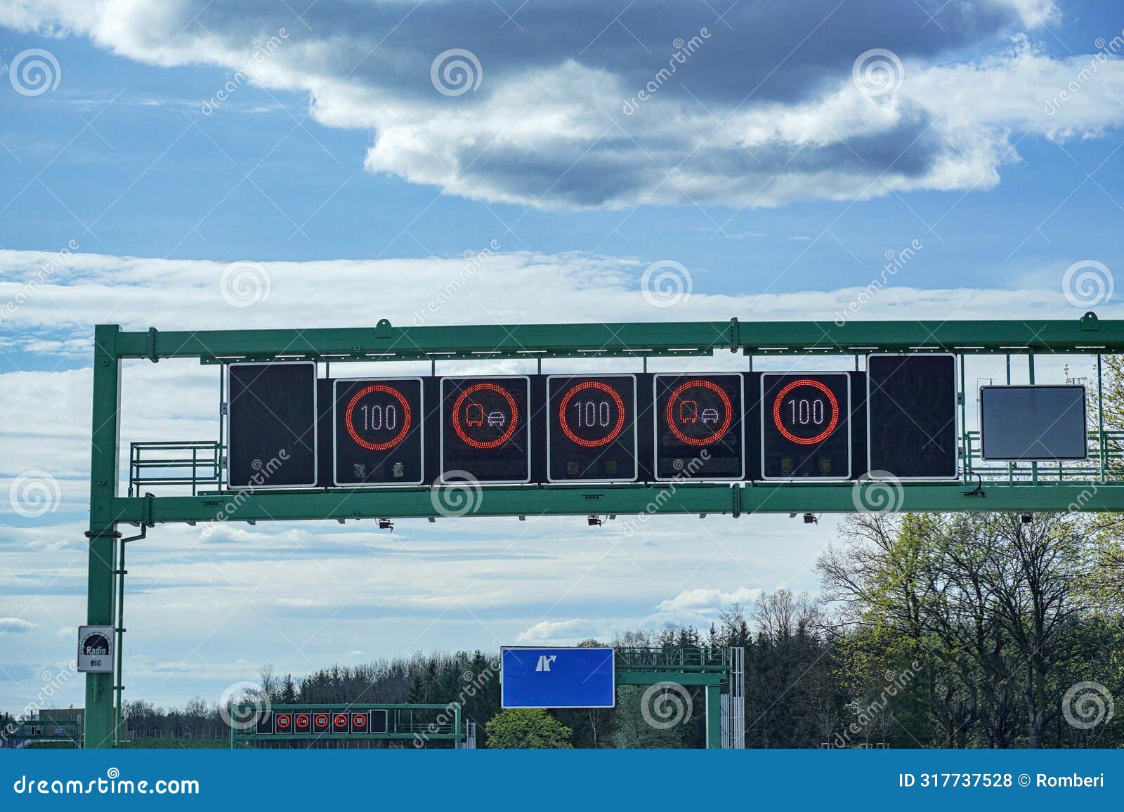 Restriction Signs On Motorways Automotive Industry Stock Photo Image restriction-signs-on-motorways-automotive-industry-stock-photo-image