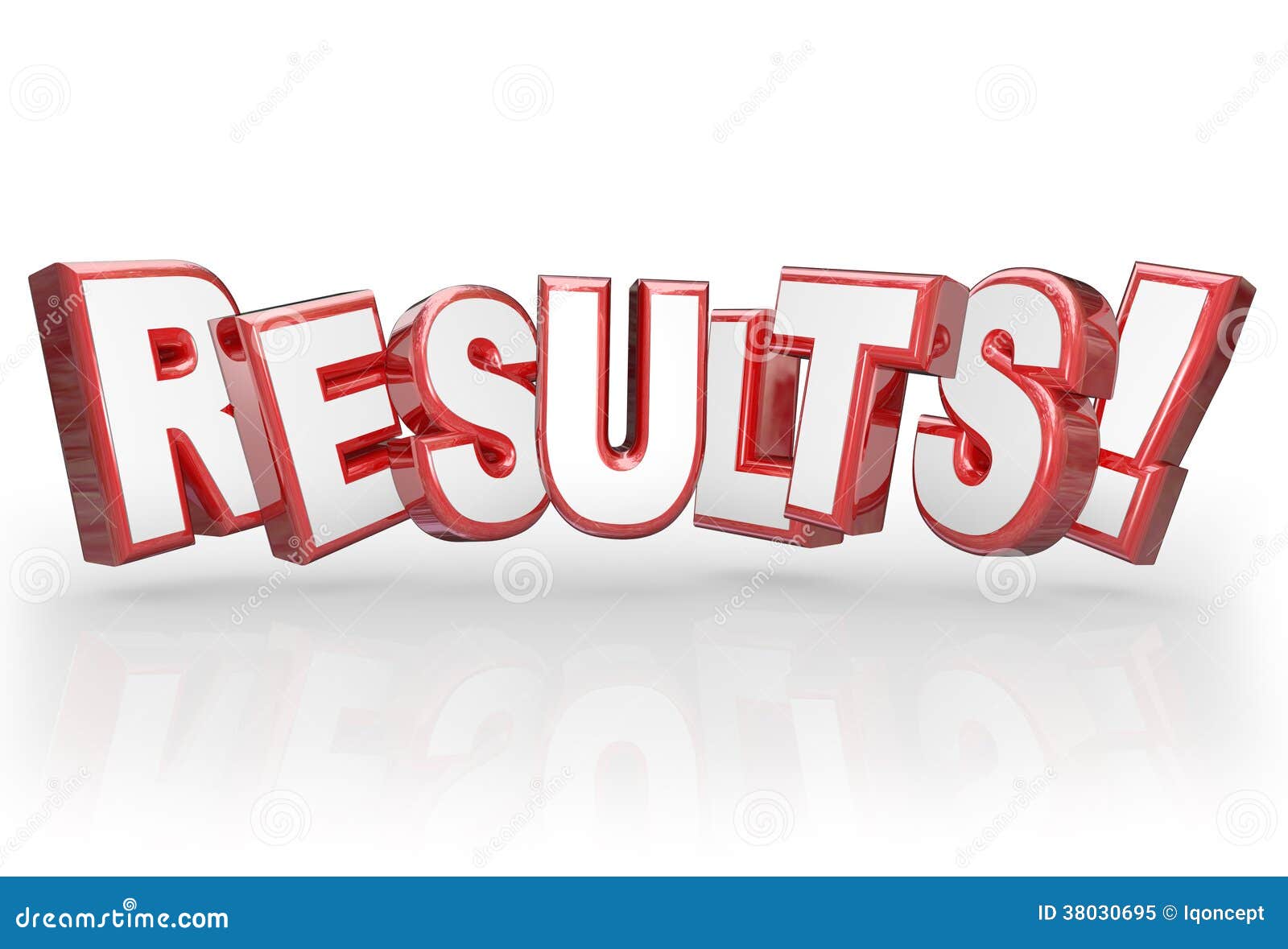 Results 3D Word Accomplishment Outcome Achieve Goal Stock ...