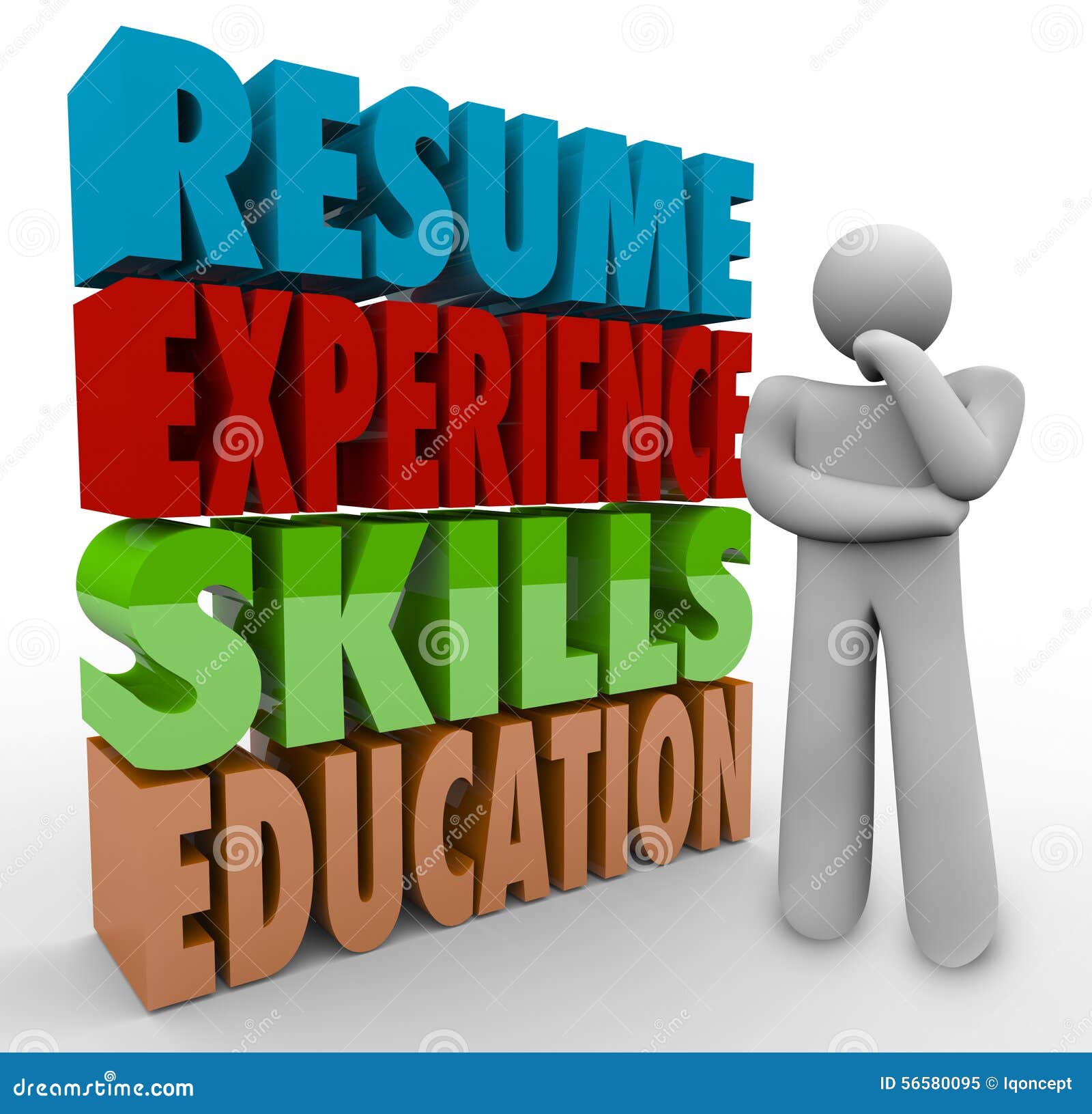 Resume Experience Skills Education Thinker Applying Job ...