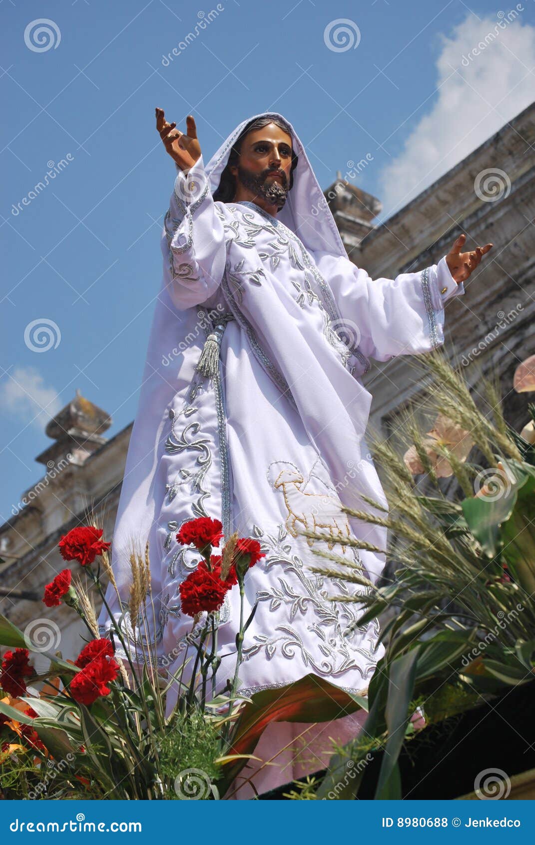 The resurrected Jesus stock photo. Image of church, risen - 8980688