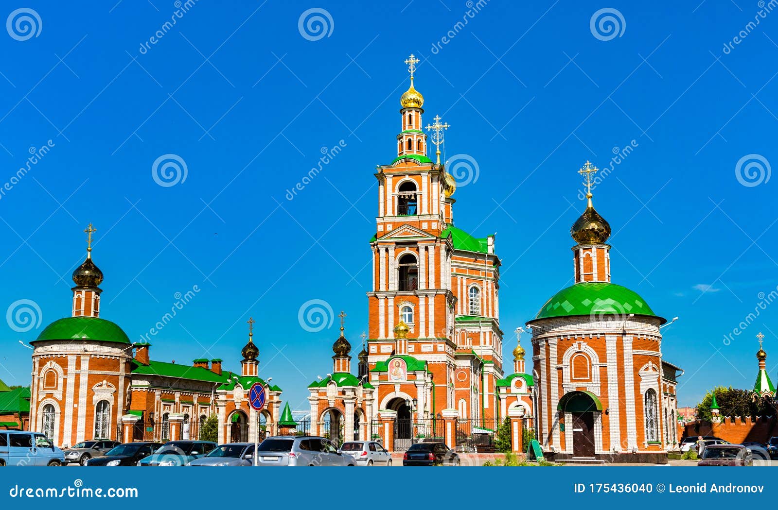 resurrection cathedral in yoshkar-ola, russia
