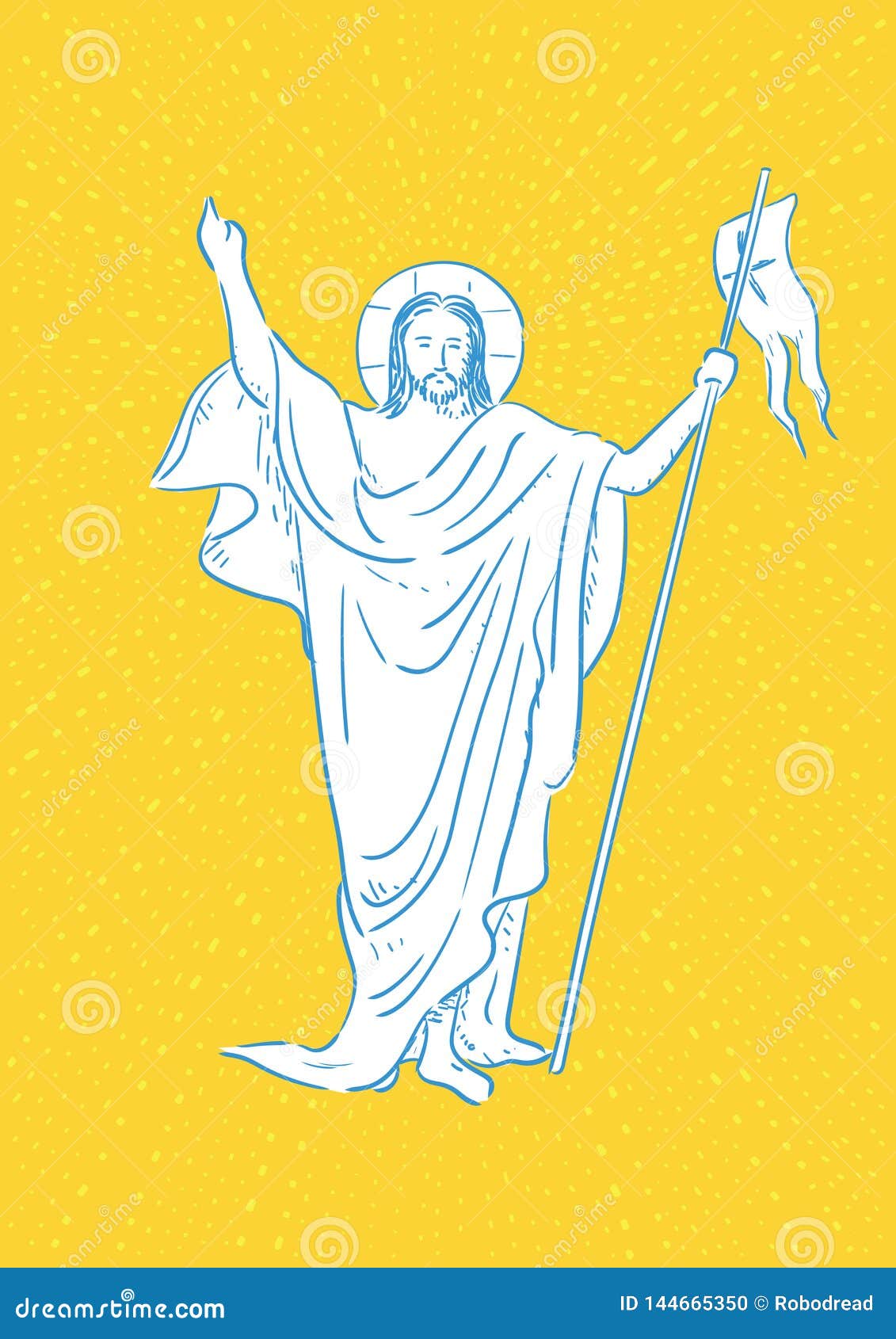 Resurrection of Jesus Christ Stock Vector - Illustration of ...