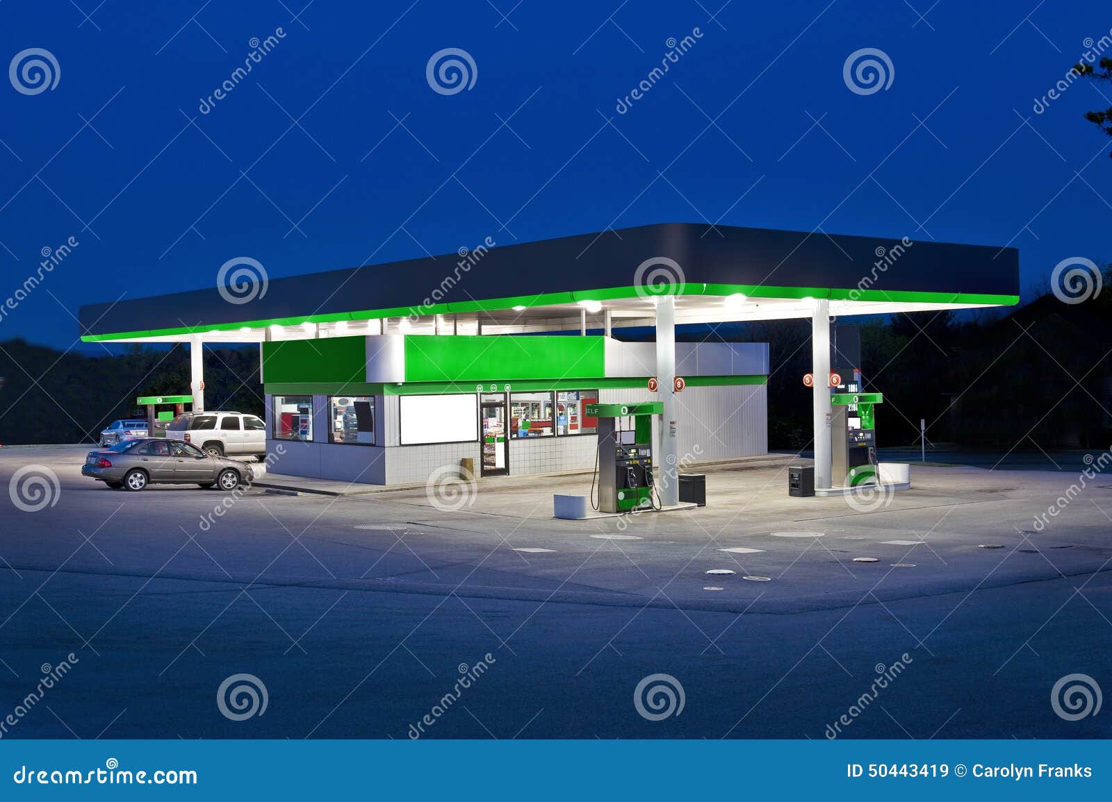 retail convenience store and gasoline station