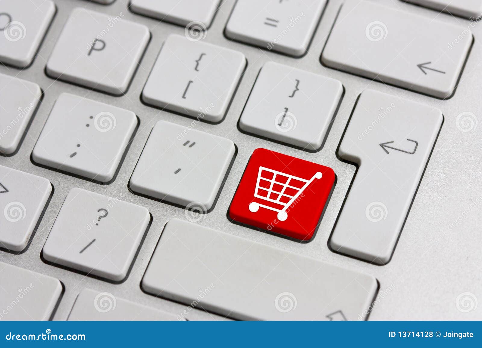 Retail shopping button stock photo. Image of retail, keyboard 13714128