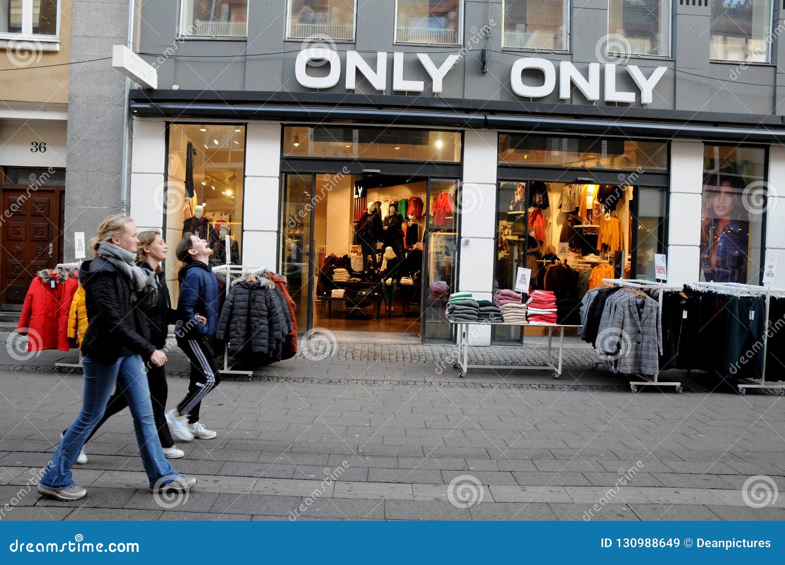 RETAIL only STORE STORE in COPENHAGN DENMARK Editorial Stock Image ...