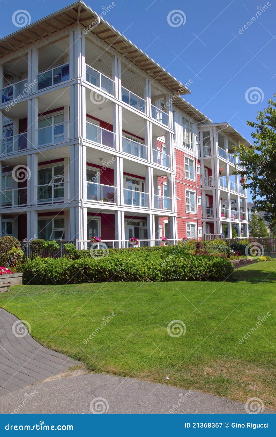 Retirement Community in Richmond BC Canada. Stock Image Image of