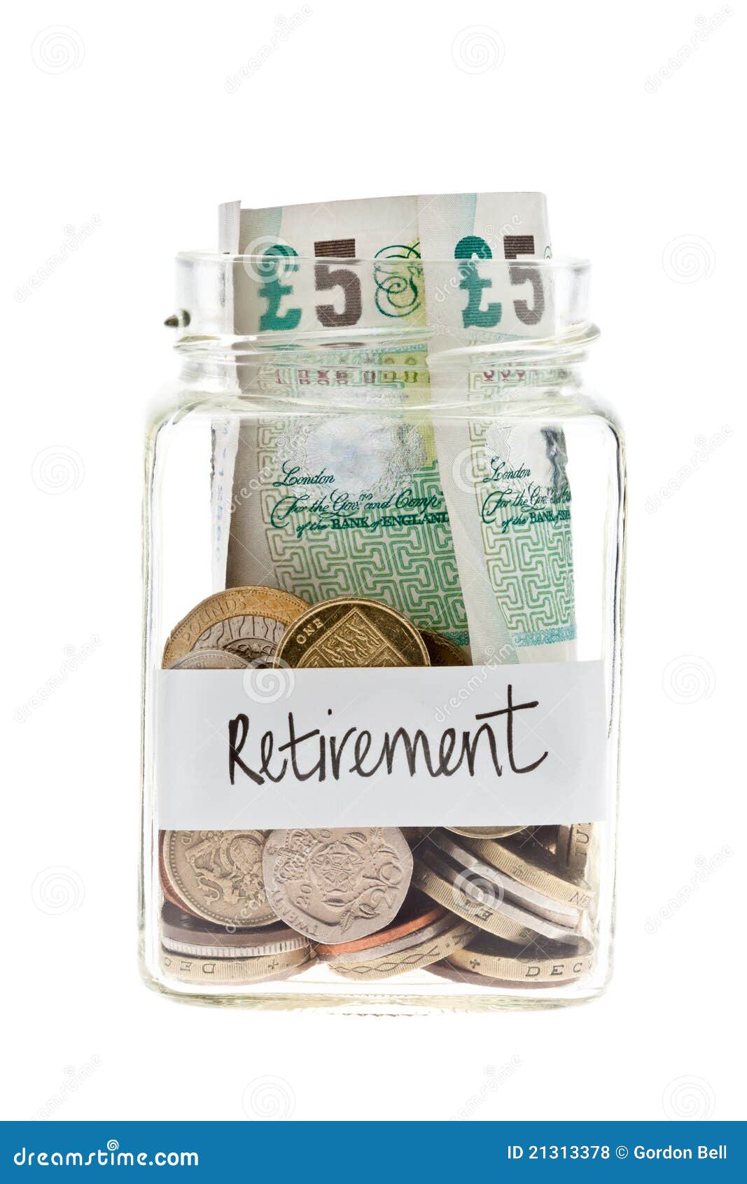 Retirement Fund editorial stock photo. Image of retirement 21313378