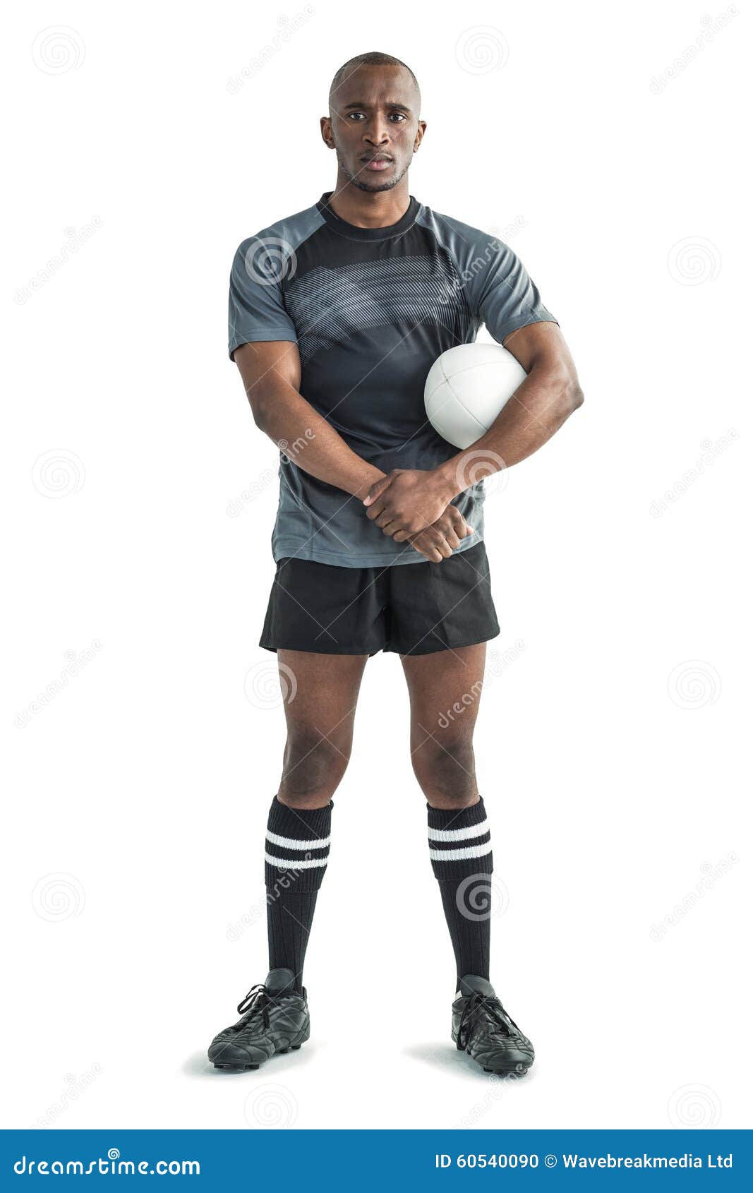 Retrato De Vários Jovens Jogadores De Rugby Segurando Uma Bola De Rúgbi  Enquanto Se Posicionavam Com Os Braços Cruzados Fora Do Ca Foto de Stock -  Imagem de jogador, rubi: 251796016