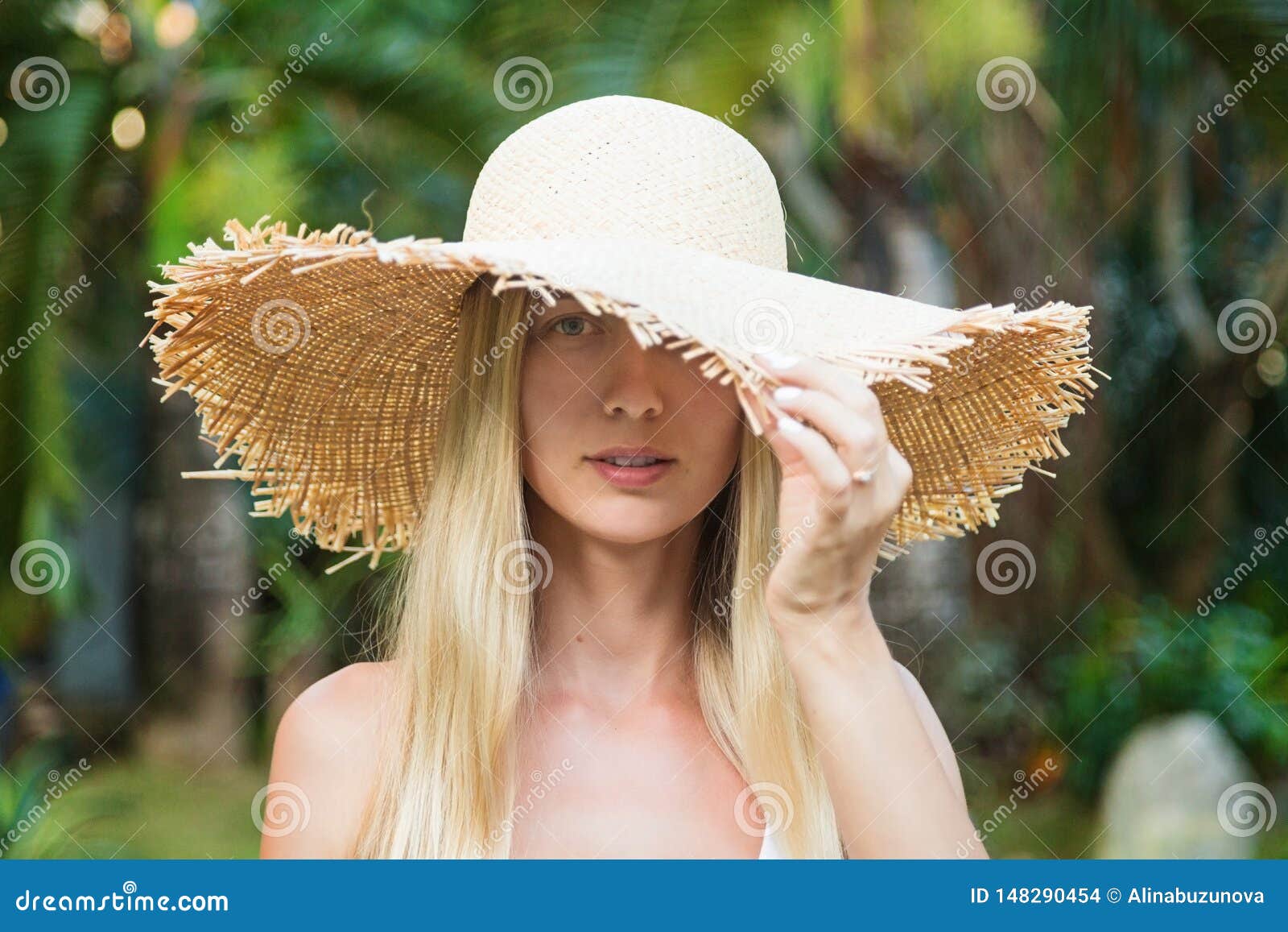 SUPERLOVE Sombrero de Vaquero de señora Sombrero de Mujer de Verano Nuevo Europeo y Americano Verano Lino al Aire Libre Cuerda Occidental Sombrero de Vaquero de un Solo Rostro Sombrero Casual 