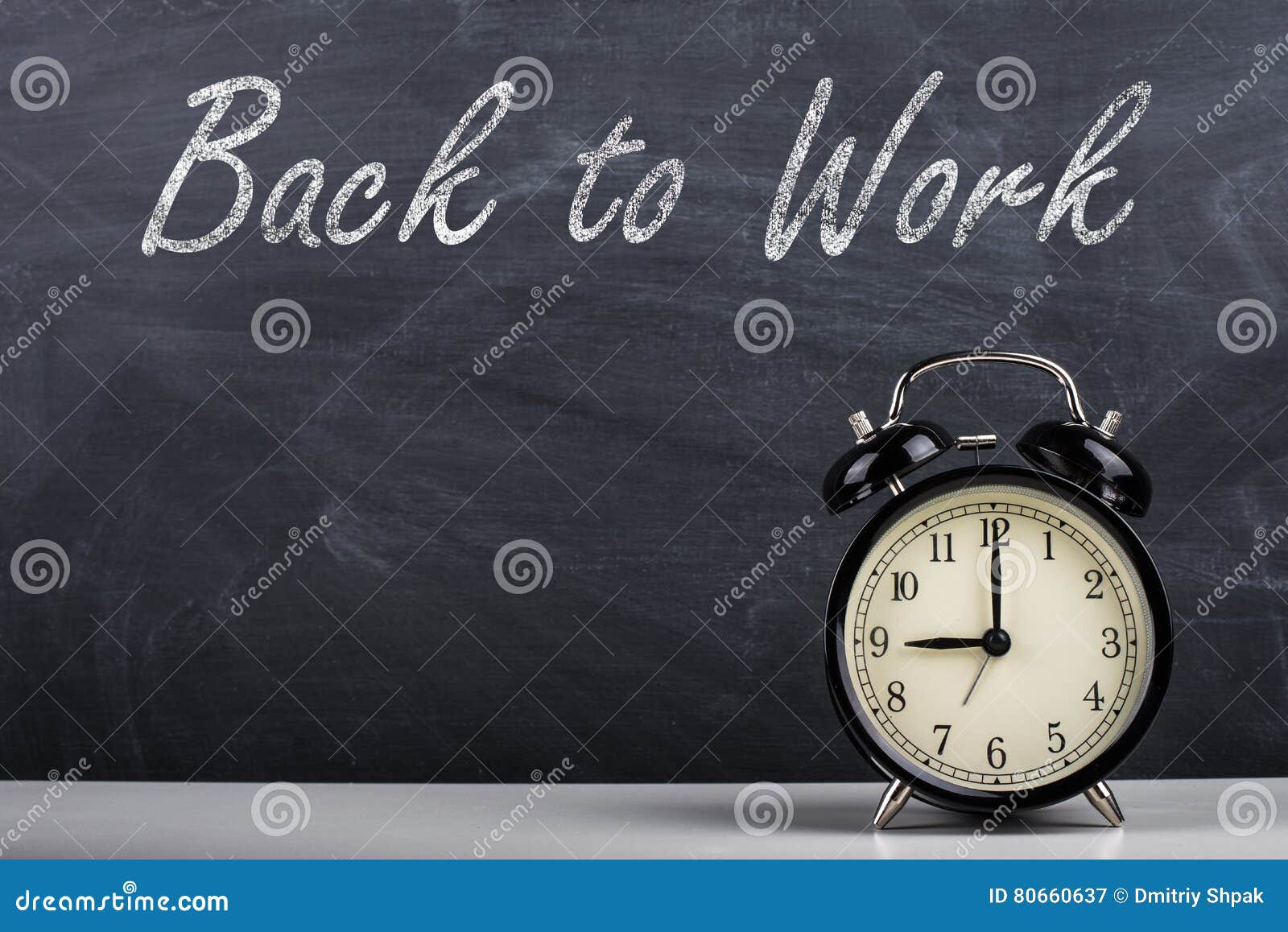 back to work timer