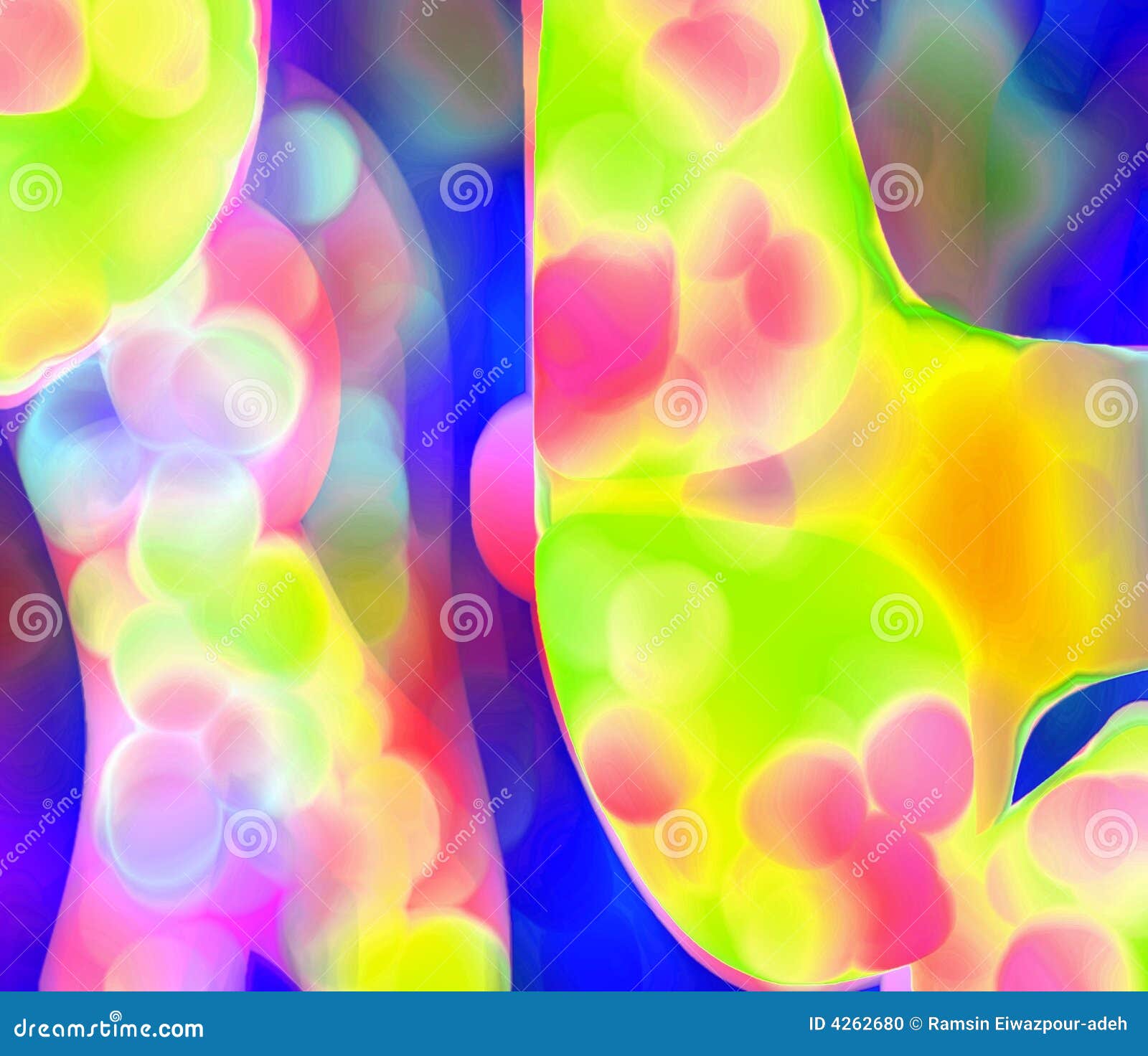 Retro Art stock illustration. Illustration of psychedelic - 4262680