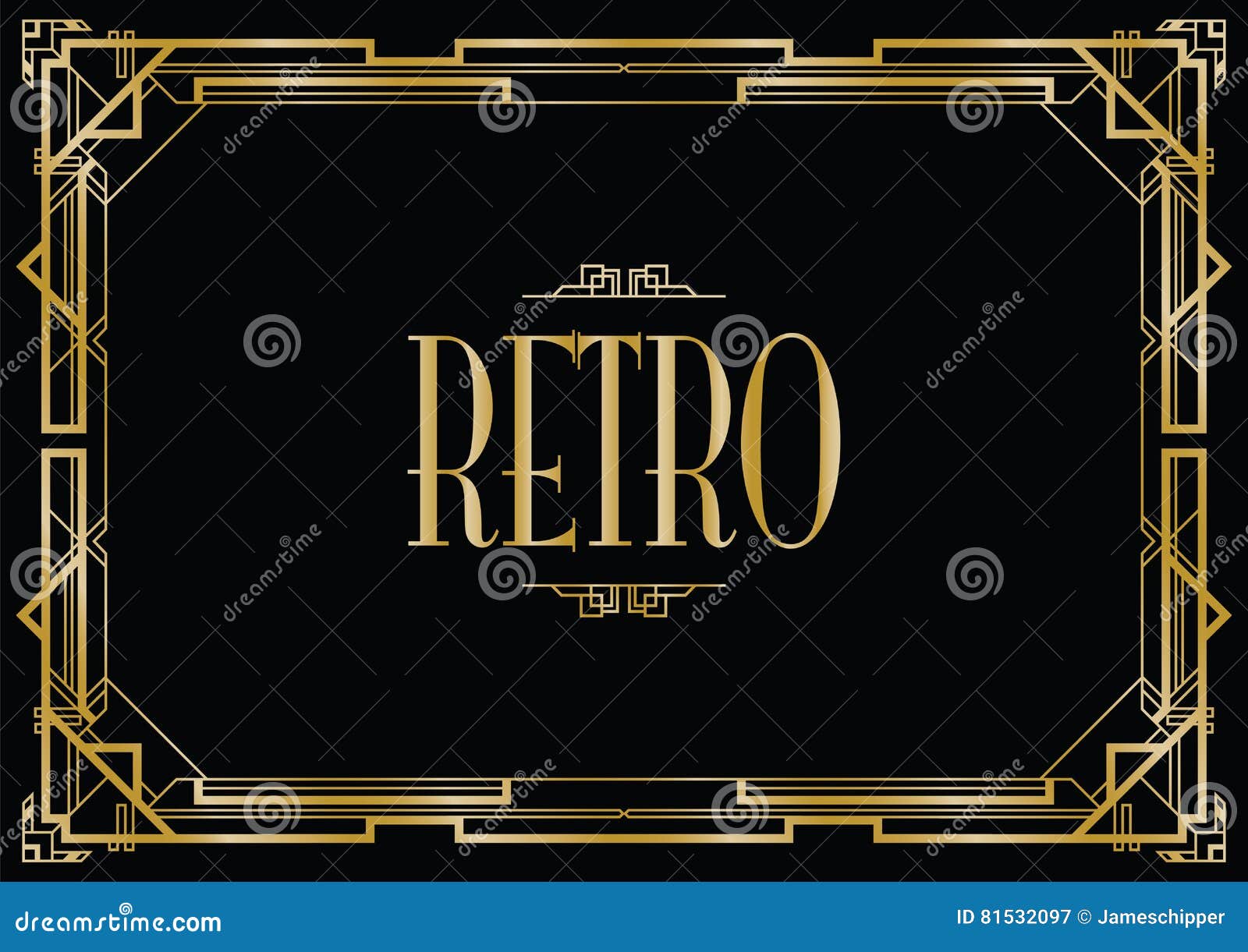 retro art deco