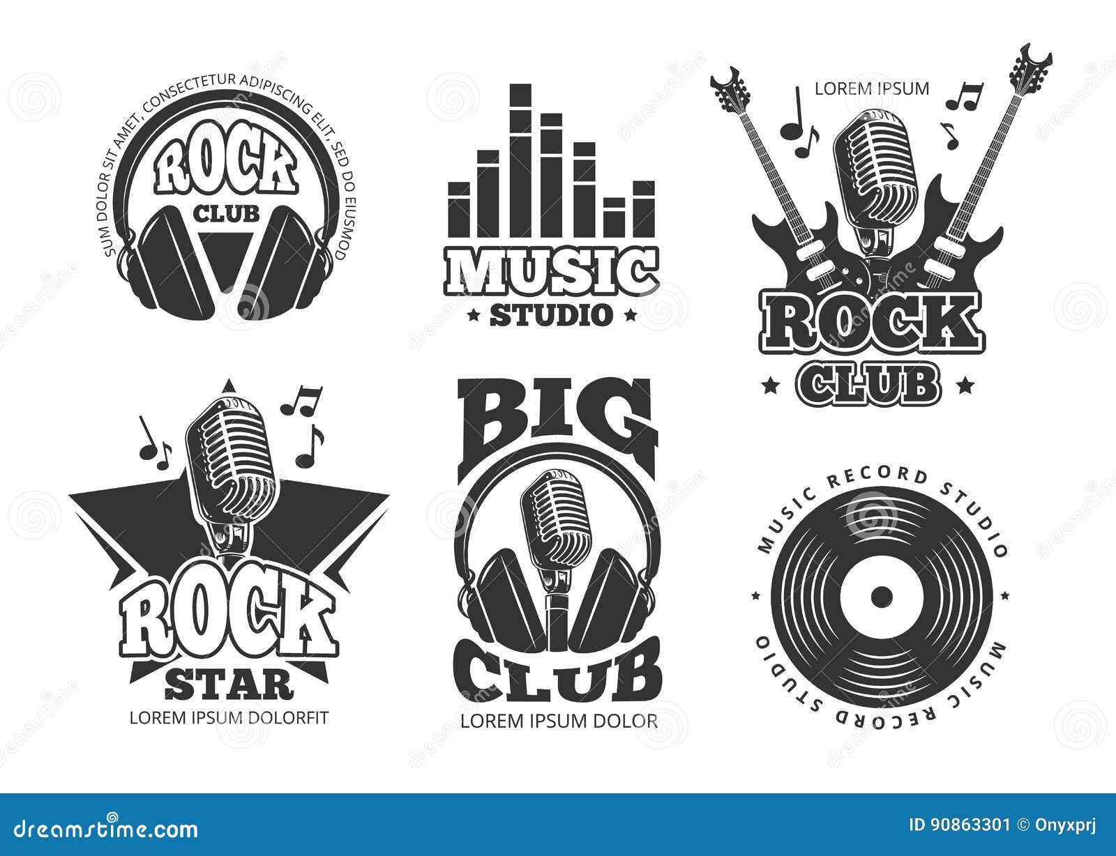 Old Record Label Logos