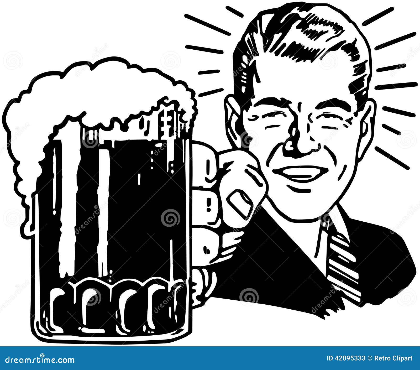 clipart man drinking beer - photo #19
