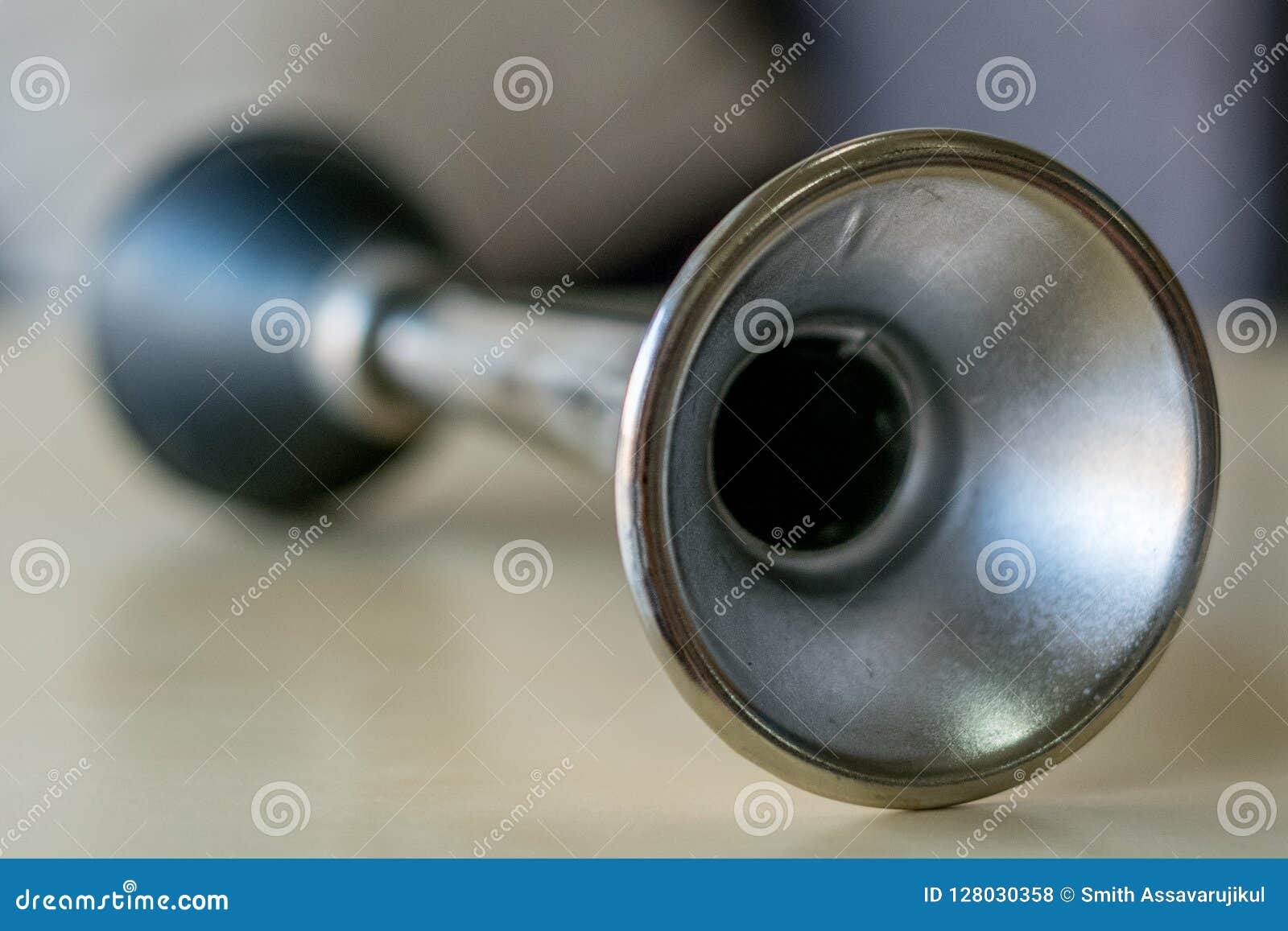 Retro bicycle horn stock photo. Image of alarm, instrument 128030358