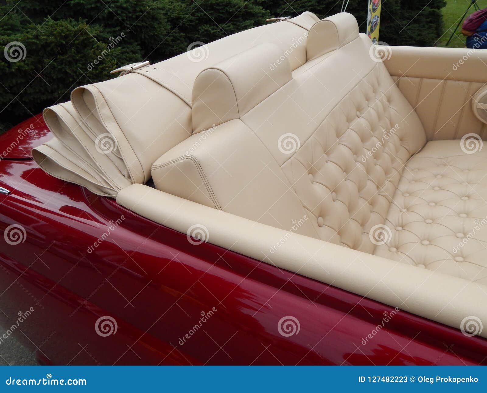 Retro Car Interior Antique Details Stock Image - Image of nostalgia