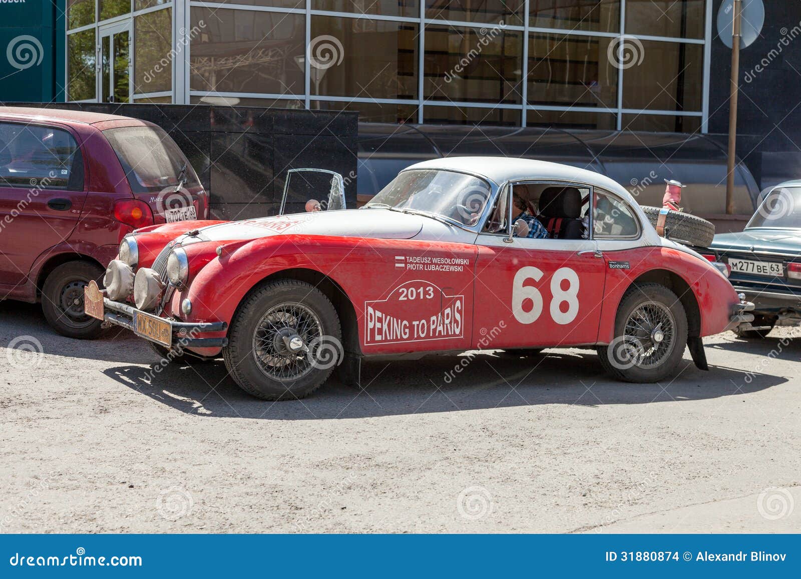 Retro Car Jaguar XK150 1957 Year Editorial Stock Image - Image ...