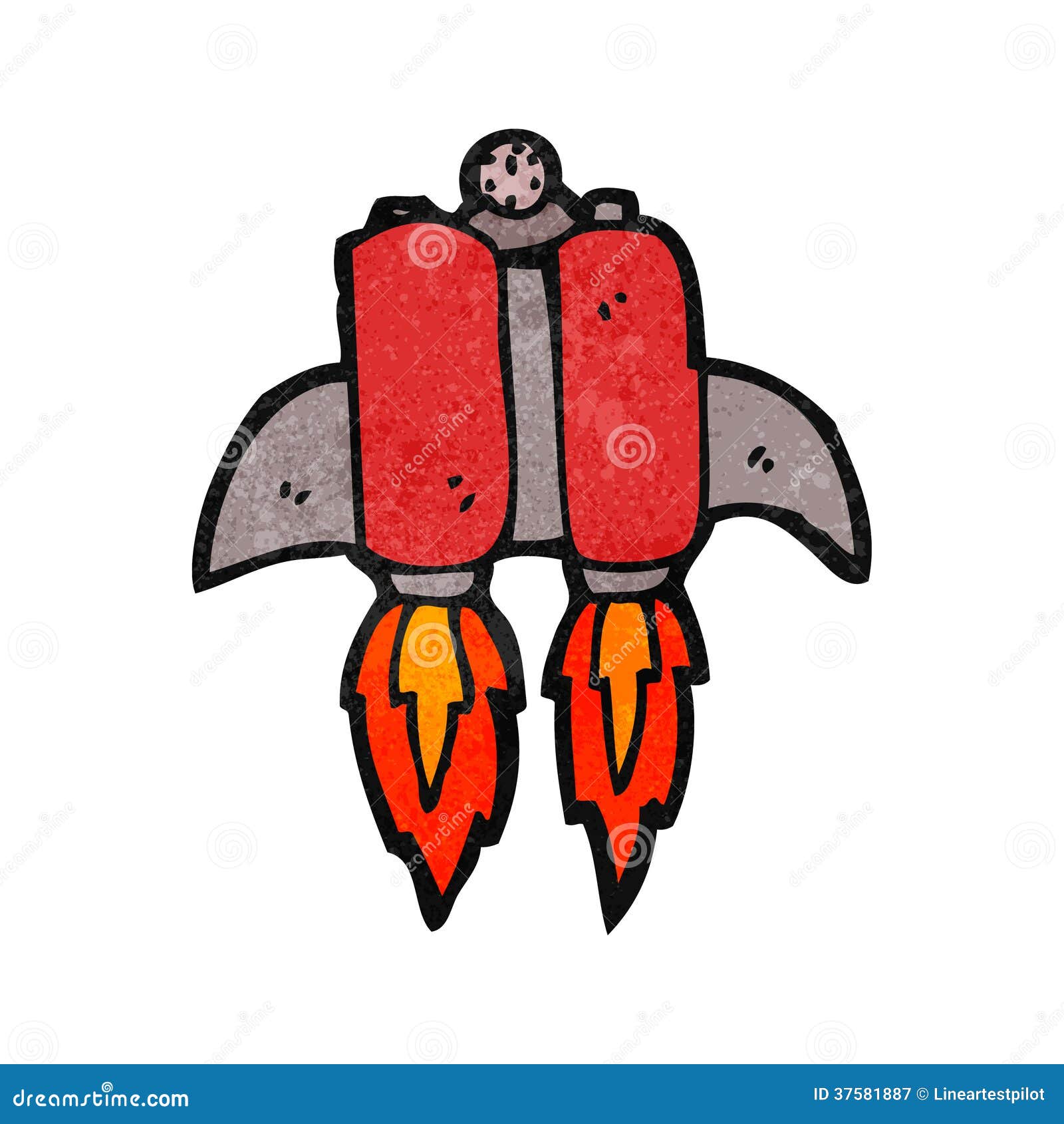 draw cartoon jetpack