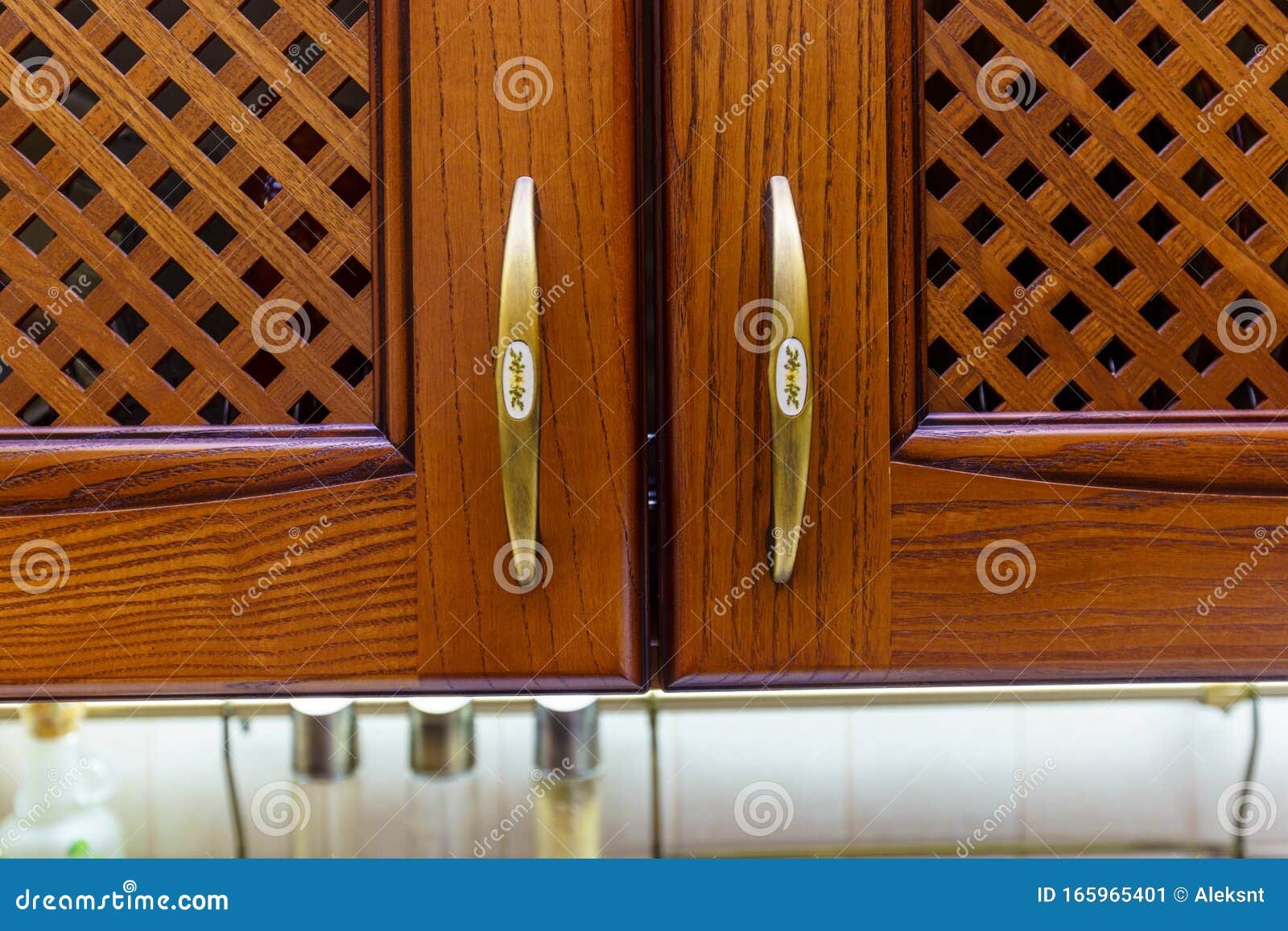 Light Oak Wood Cabinet Doors