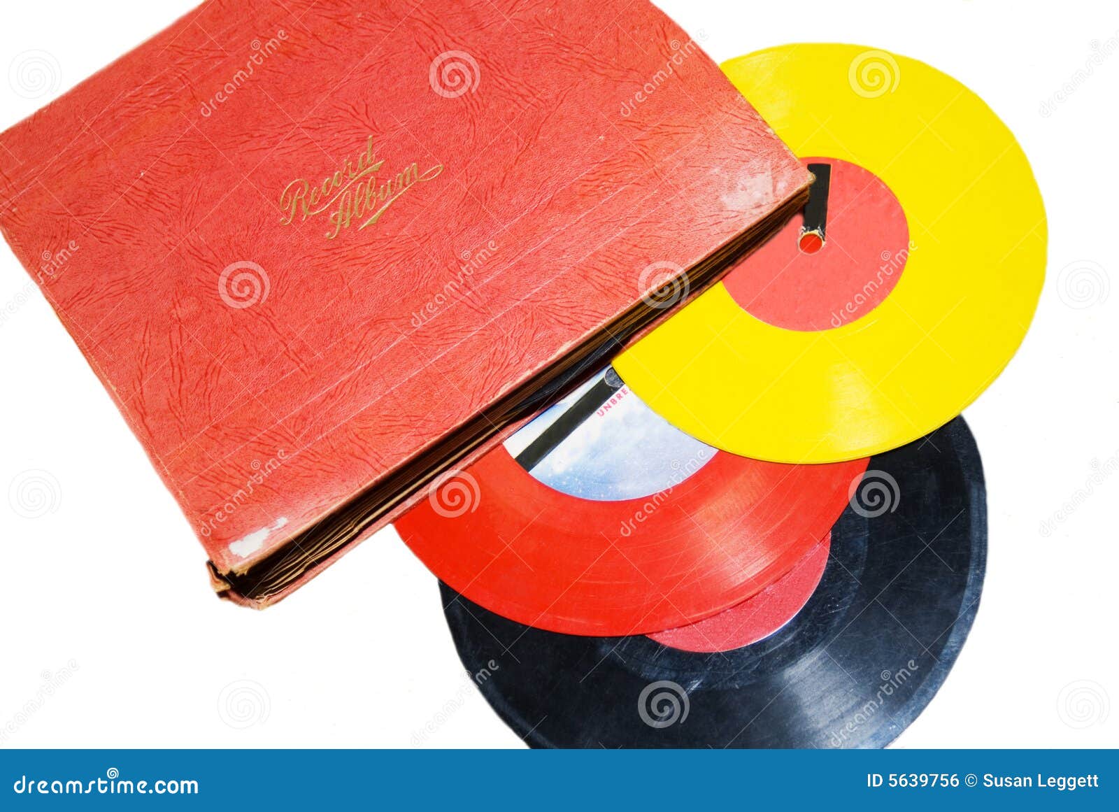 Retro Children S Records/Album Stock Photo Image of children, color