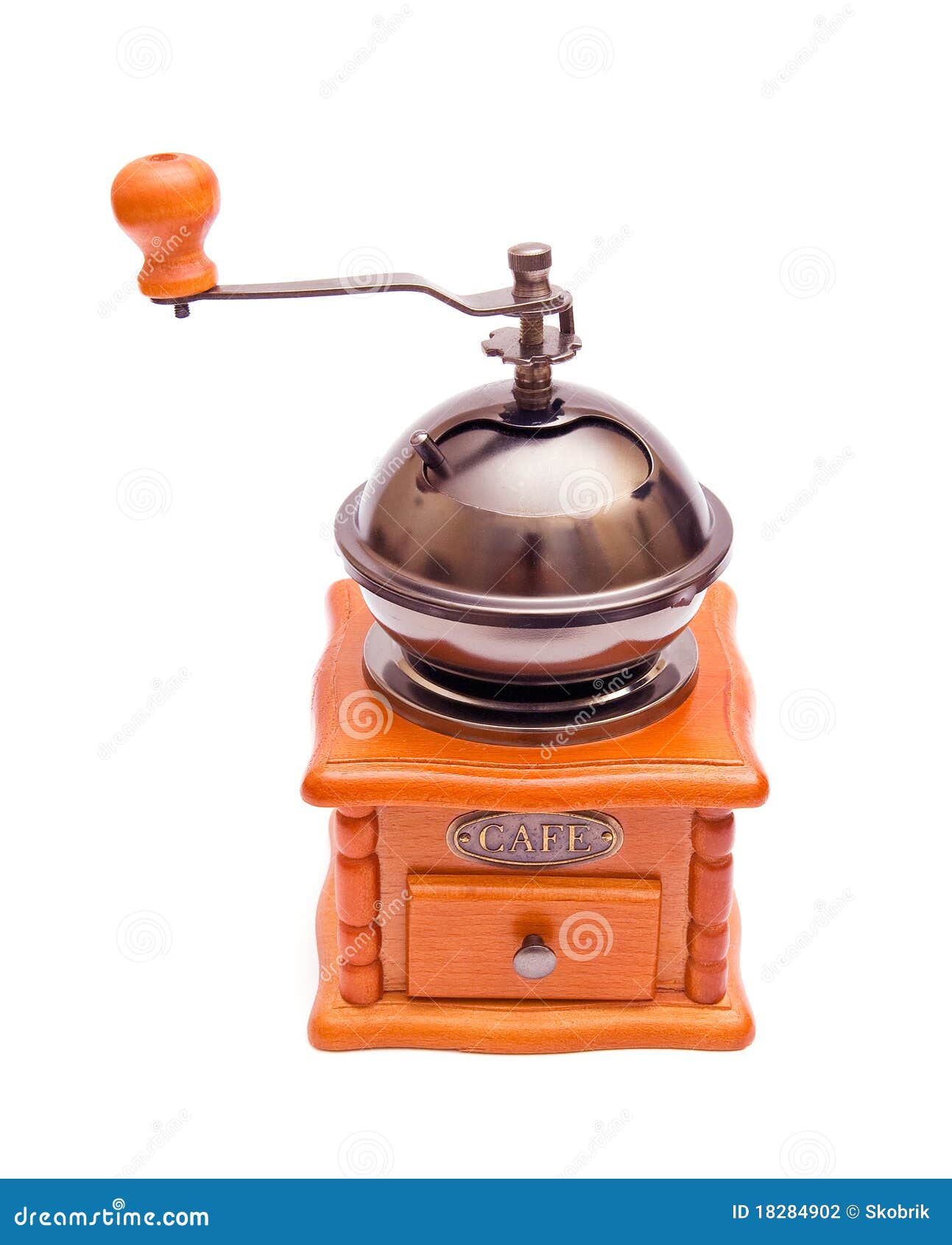 Retro coffeegrinder stock photo. Image of taste, drink 18284902