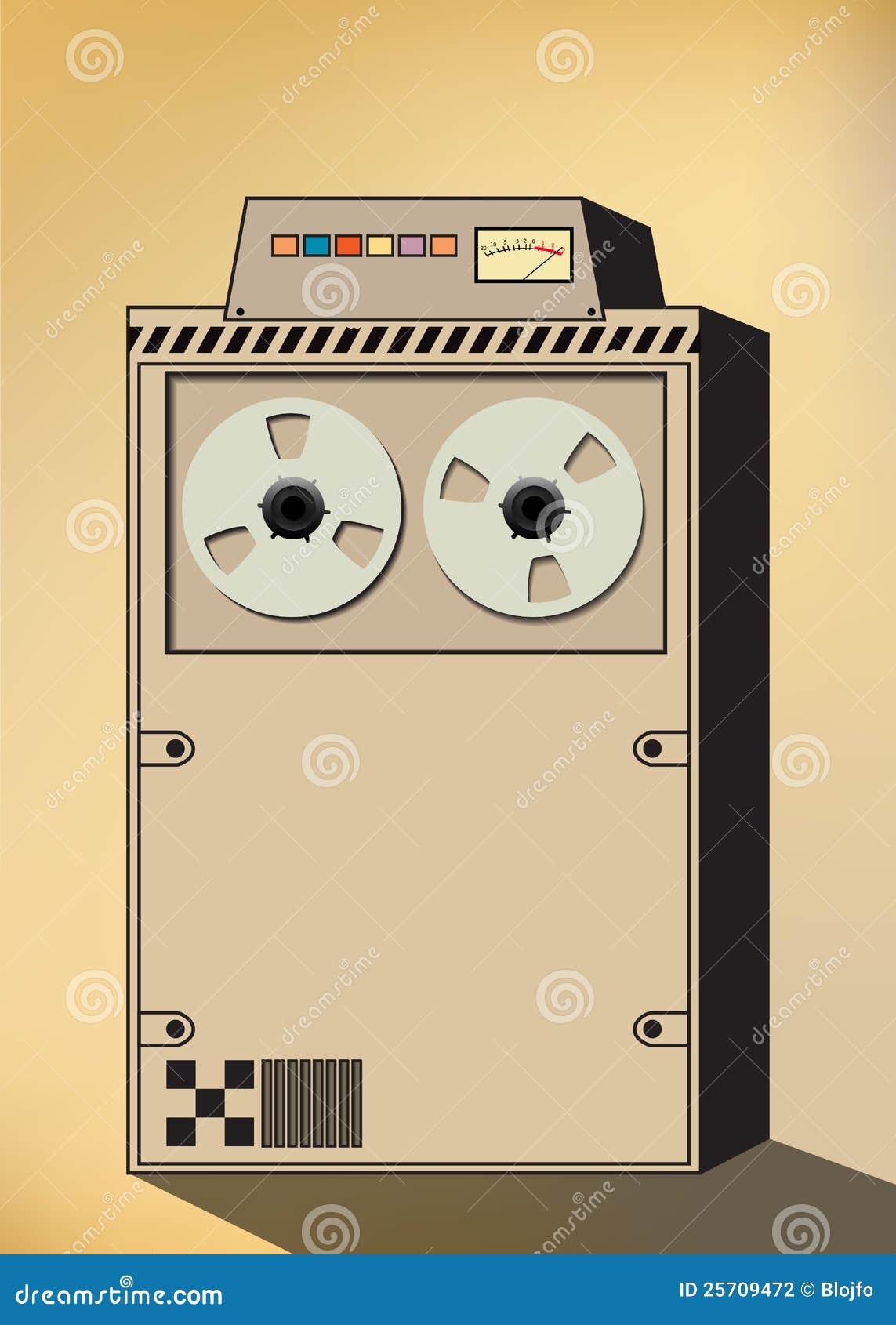 Reel To Reel Tape Machine Stock Illustrations – 56 Reel To Reel Tape  Machine Stock Illustrations, Vectors & Clipart - Dreamstime