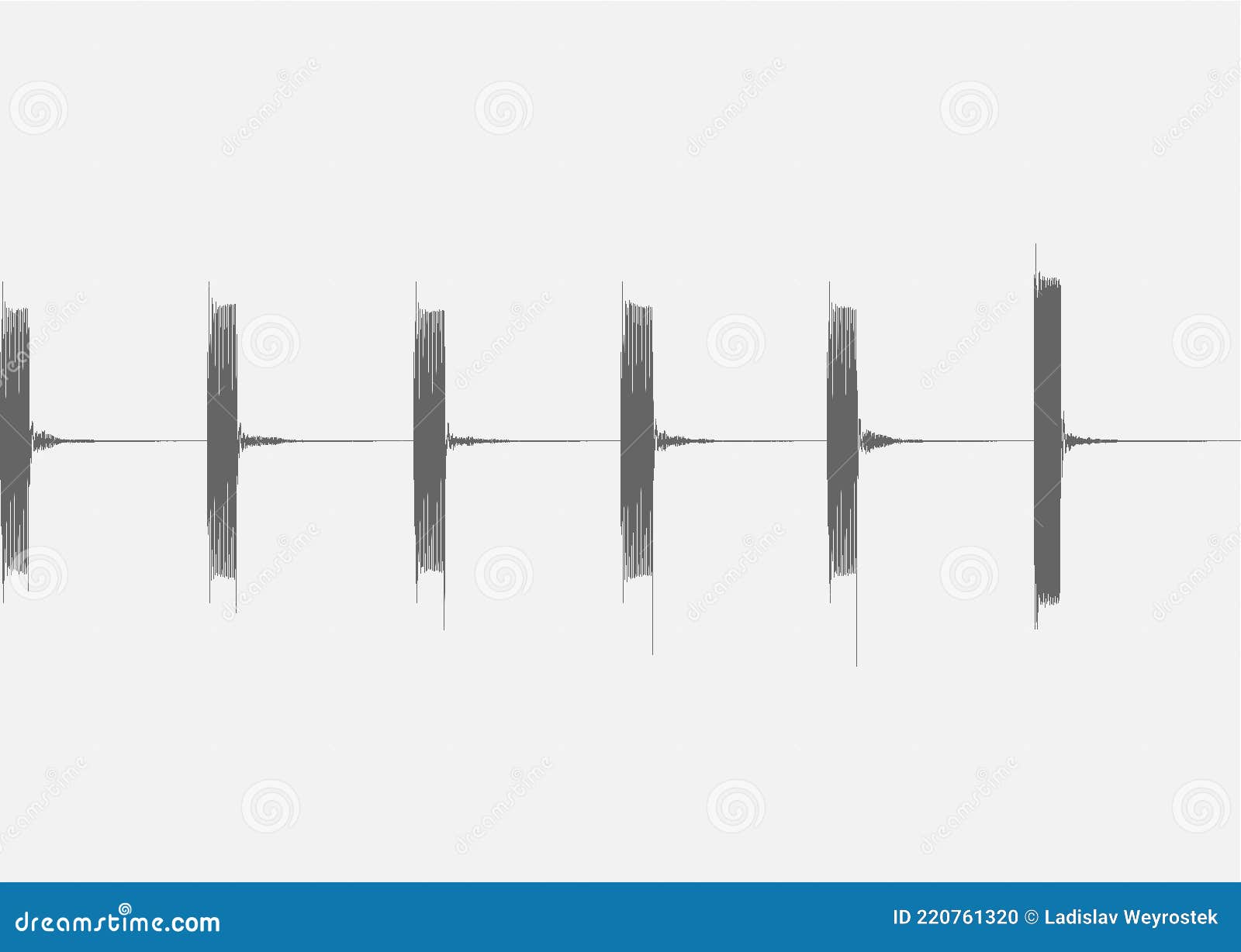 RoyaltyFree Retro Countdown Beep Tones 17 from 5 To 1 Stock Audio