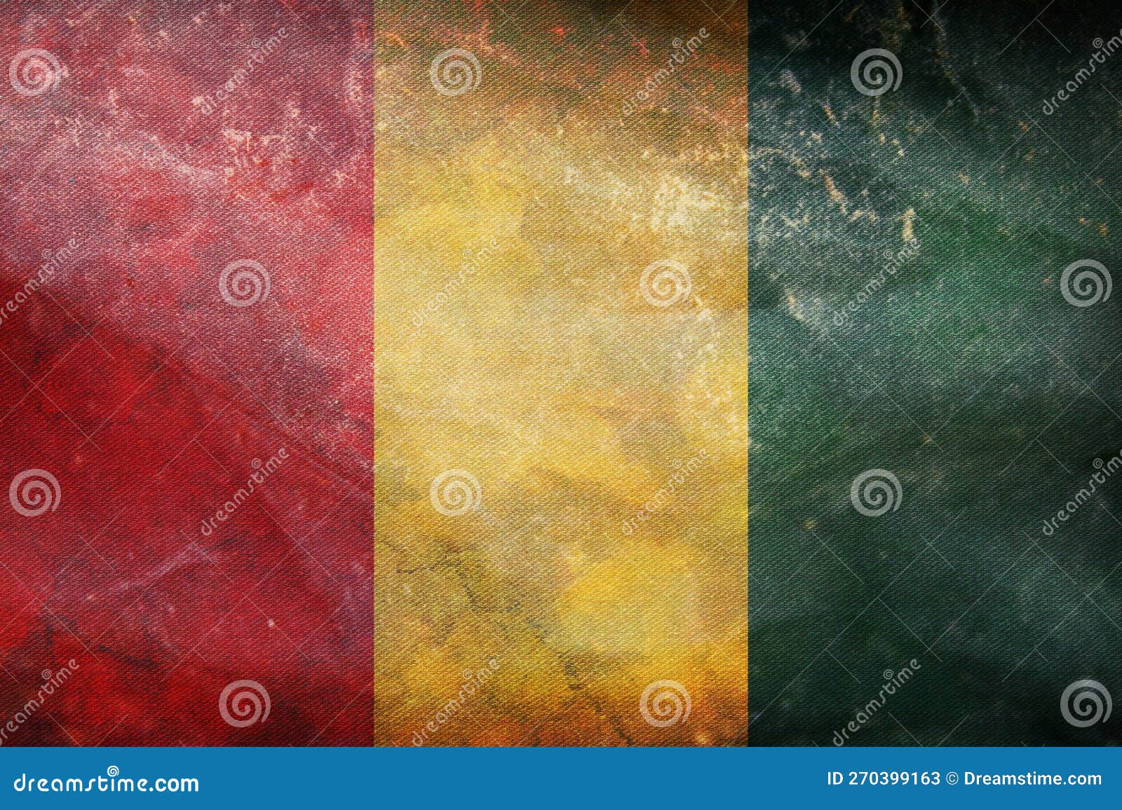 retro flag of indo aryan peoples saraiki people with grunge texture. flag representing ethnic group or culture, regional