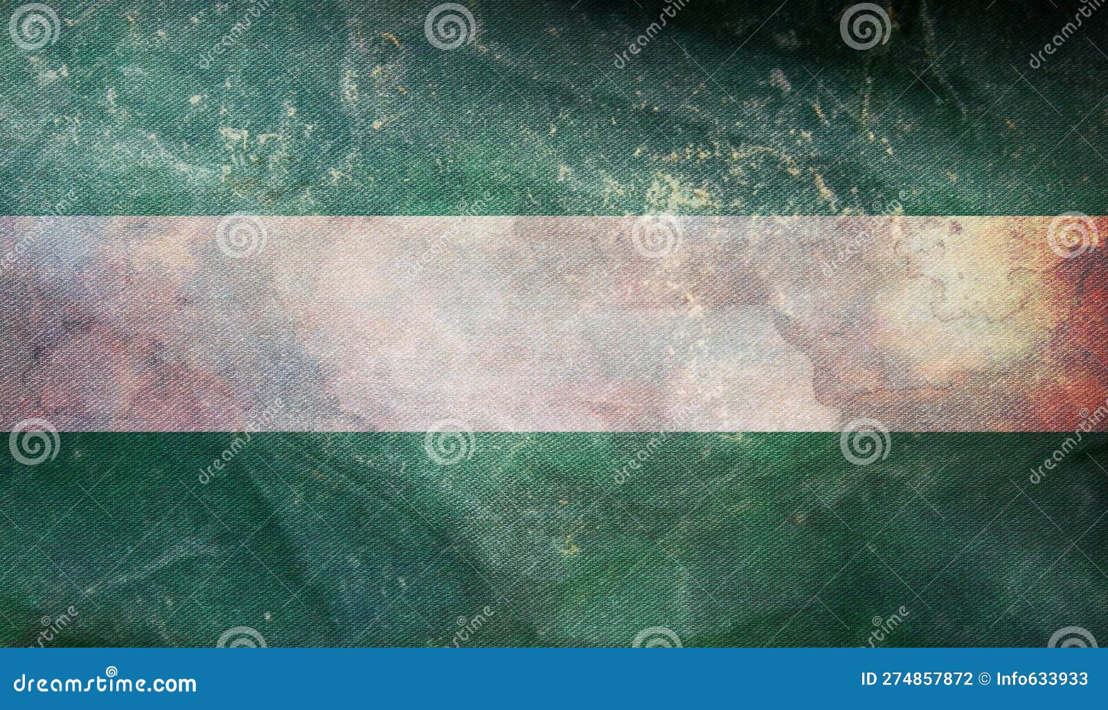 retro flag of latin americans camba people with grunge texture. flag representing ethnic group or culture, regional authorities.