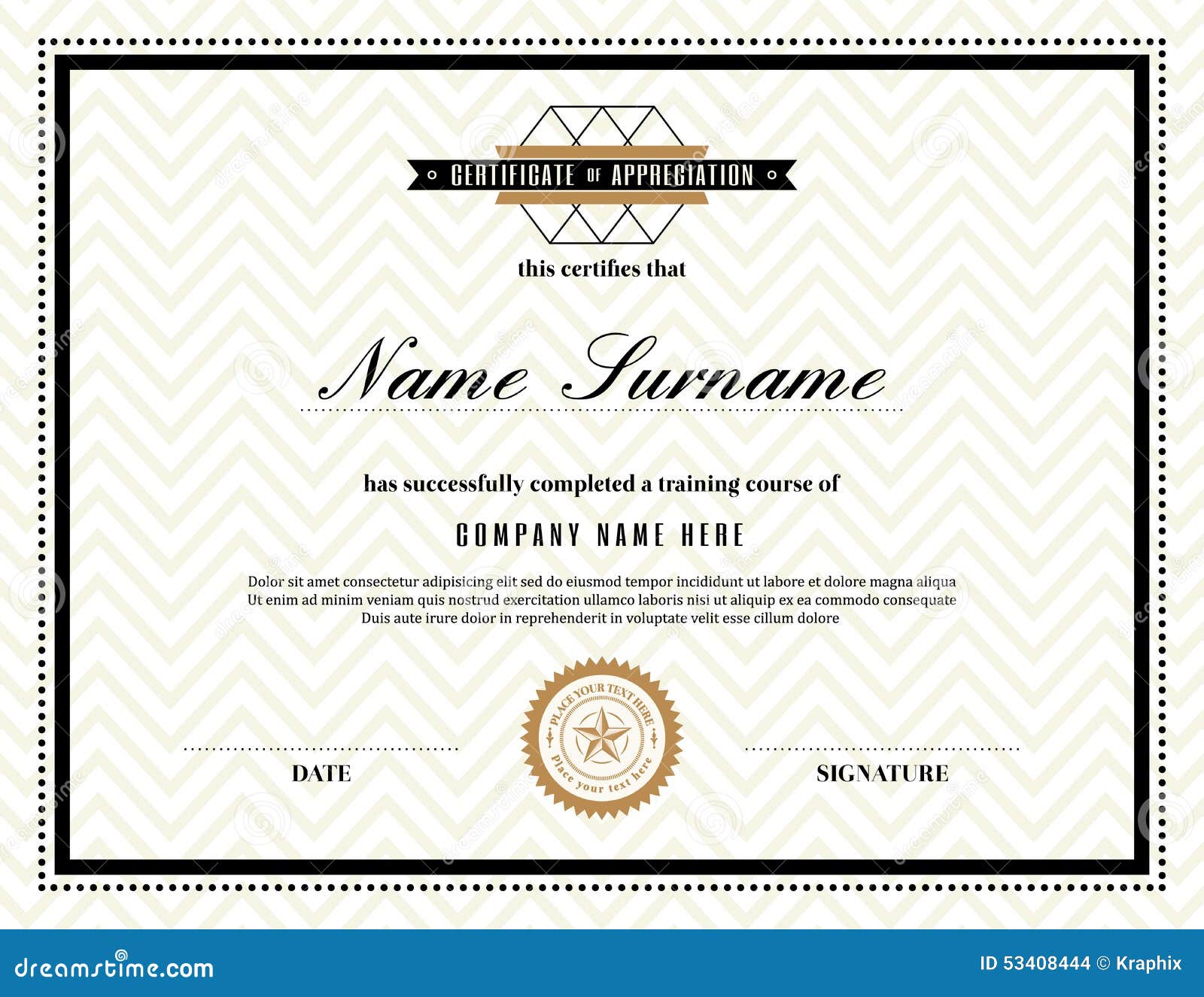 Special Recognition Award Template from thumbs.dreamstime.com