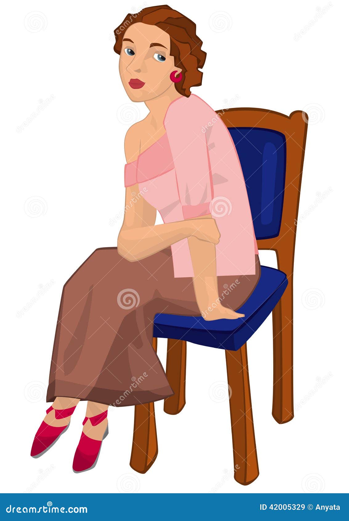 Тут мама сидит. Мама сидит в кресле. Женщина сидит. Сидит на стуле. Мама сидит на стуле.