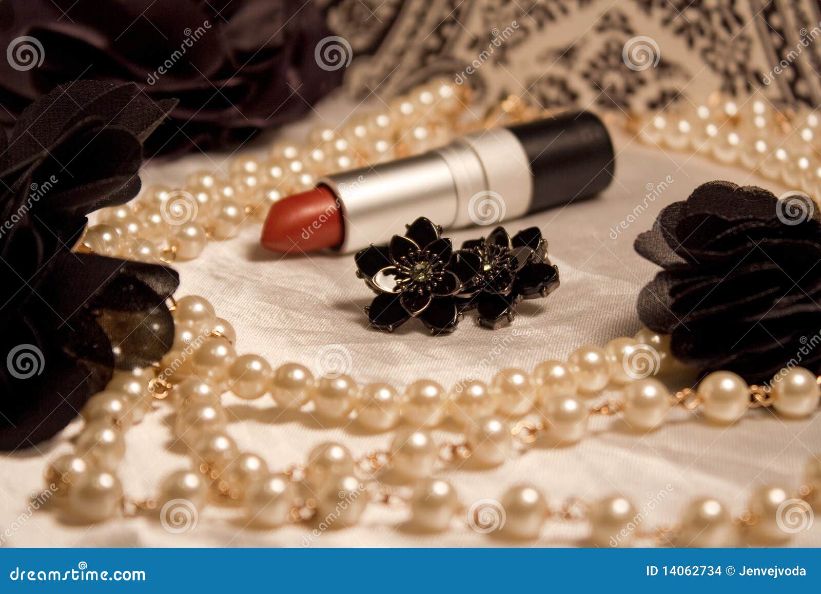 Retro Glamour stock photo. Image of flapper, black, makeup - 14062734