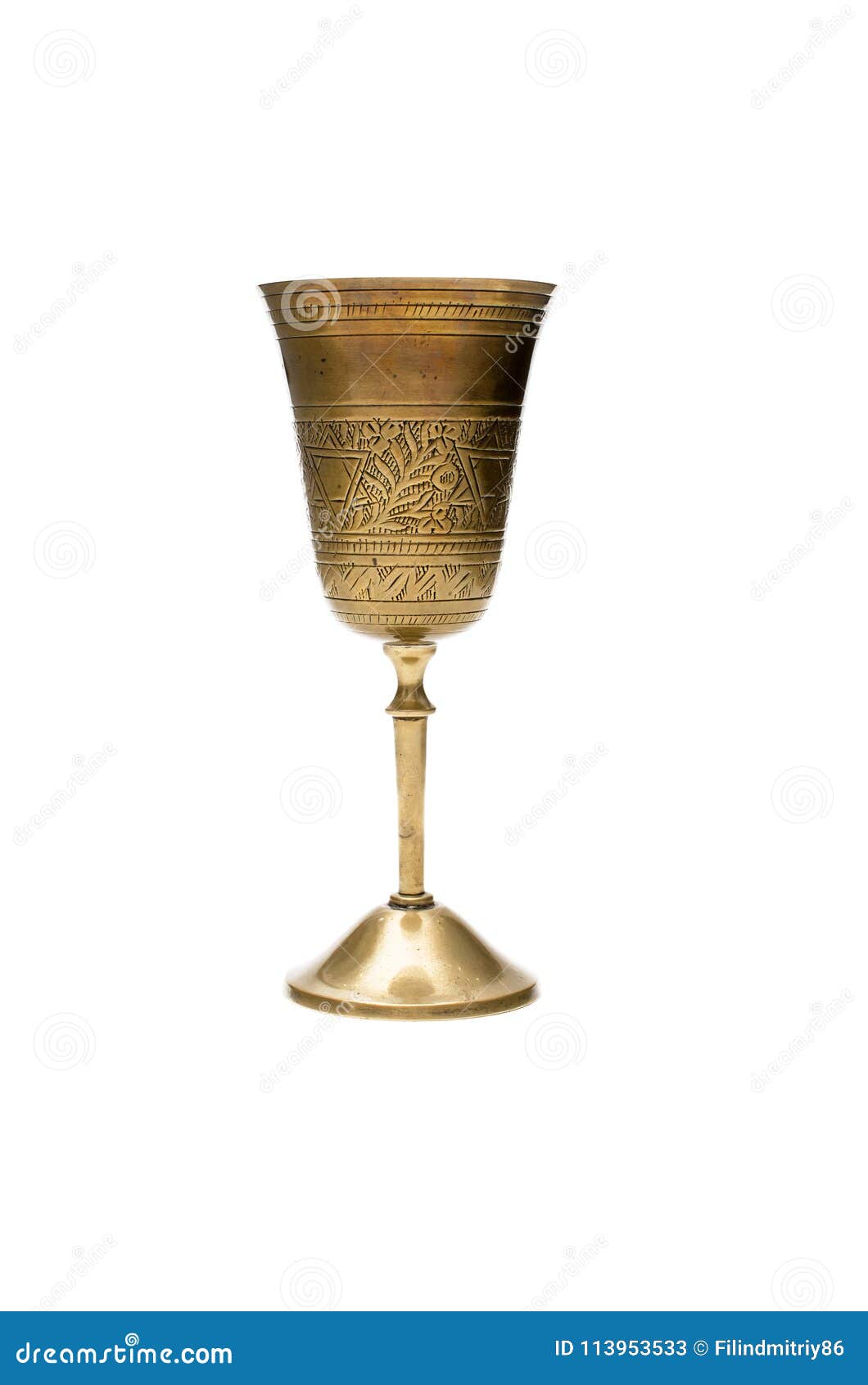 Goblet isolated. stock image. Image of bowl, chalice 113953533