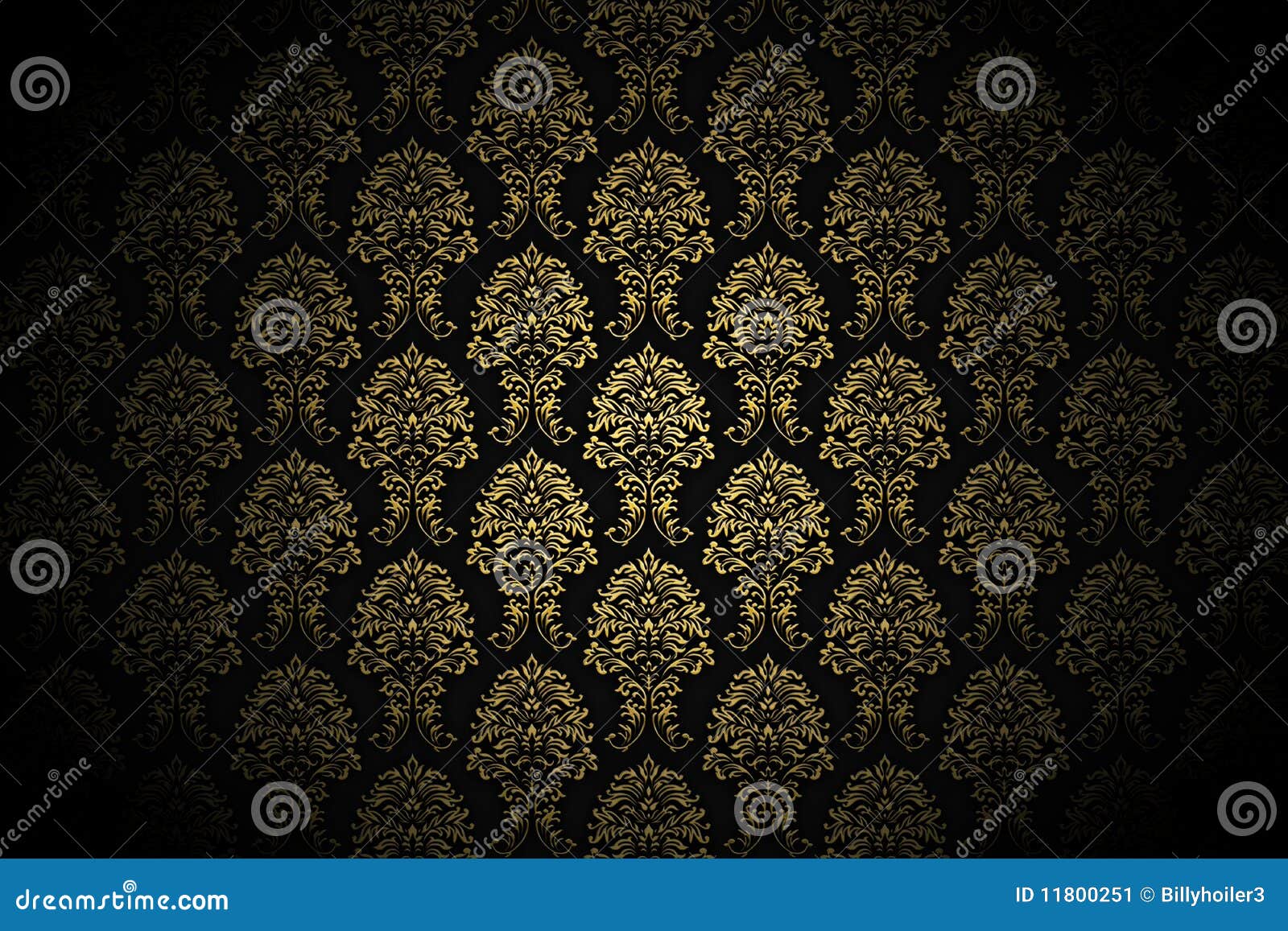 Retro Gold Luxury Wallpaper Stock Illustration Illustration of