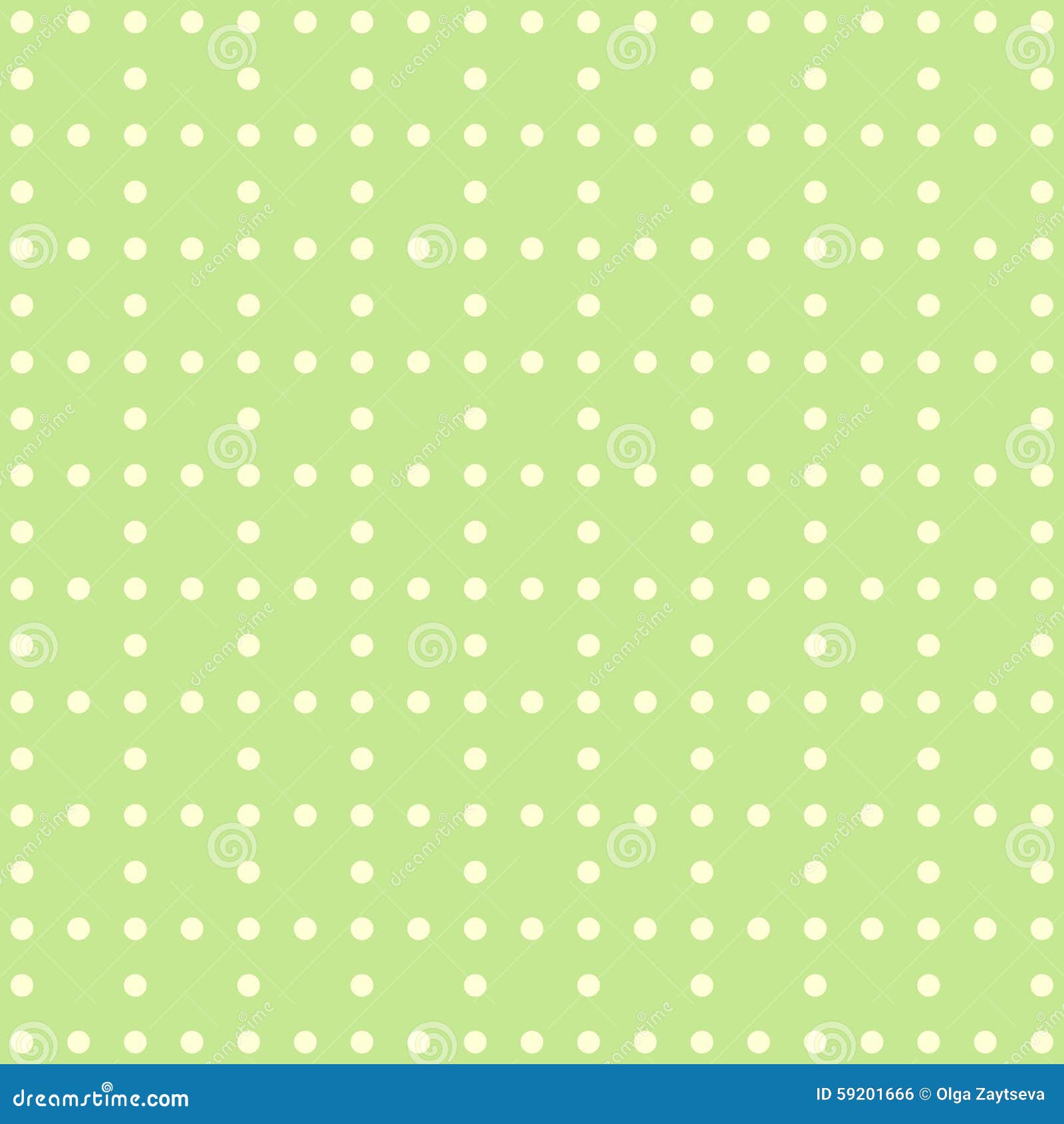 Retro Green Polka Dot Pattern Stock Illustration - Illustration of ...