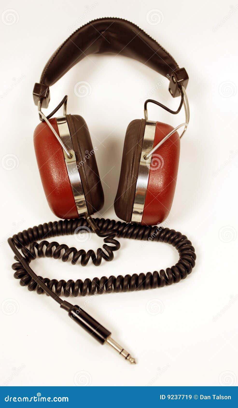 Retro headphones stock image. Image of retro, club, production 9237719