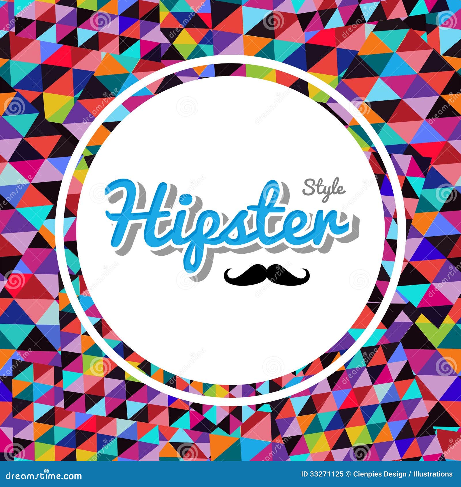 easy tumblr drawings hipster Royalty Trendy Triangle Retro Hipsters Pattern Design.