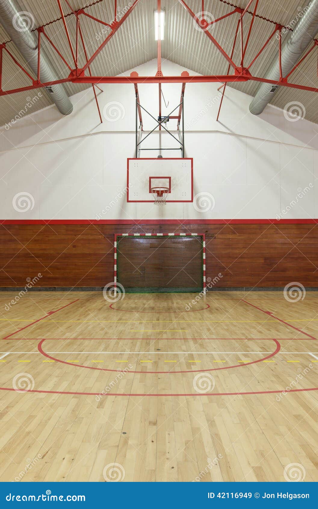Retro Indoor Gymnasium Stock Image Image Of Recreation 42116949